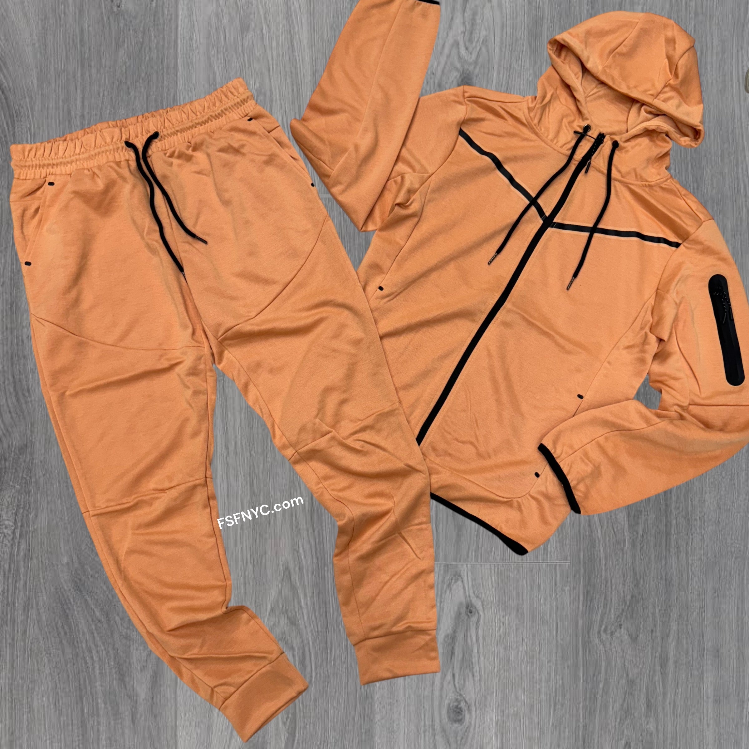 Republic Tech Fleece Set Salmon