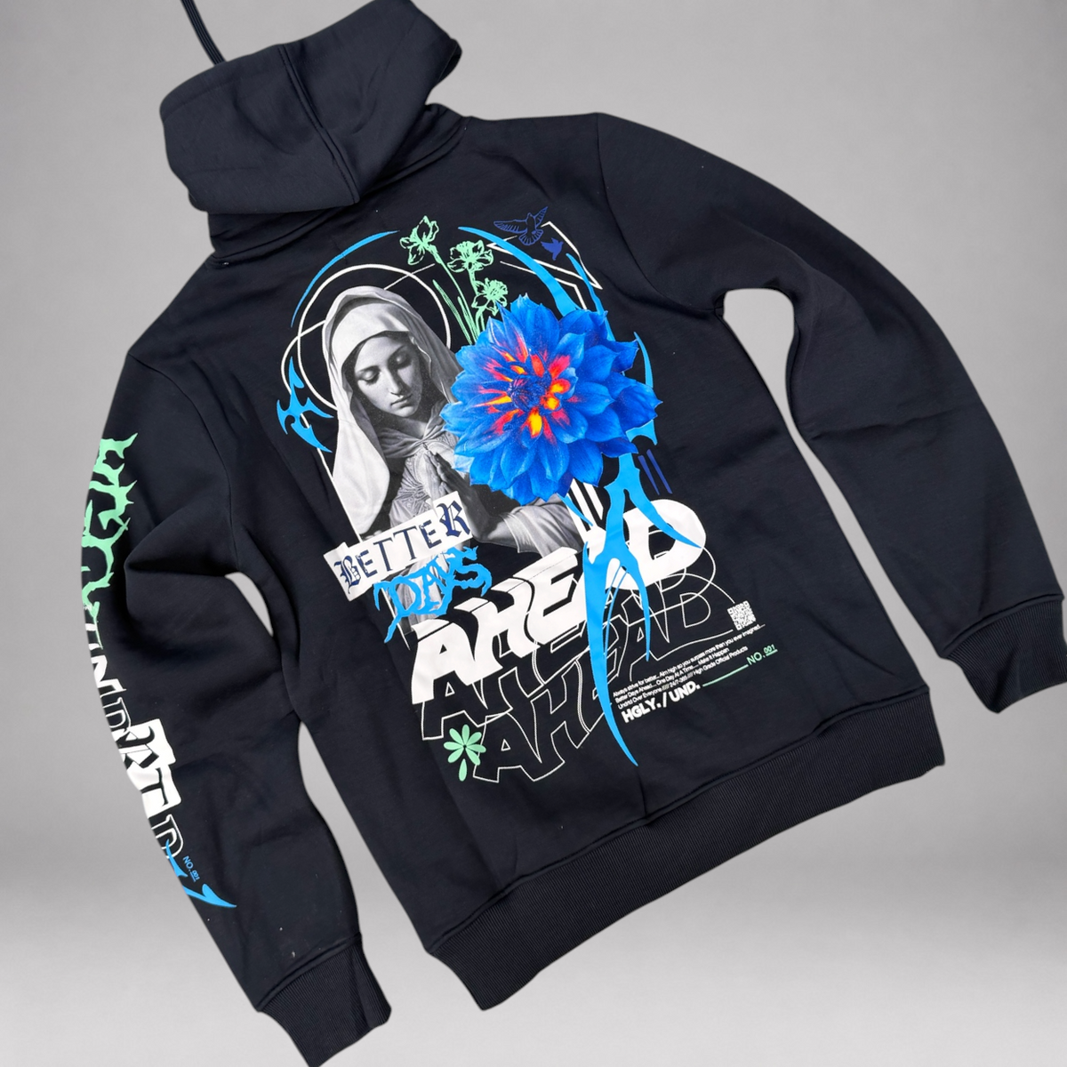 UNDRTD - Better Days Hoodie - Dk Raisin Navy 5608