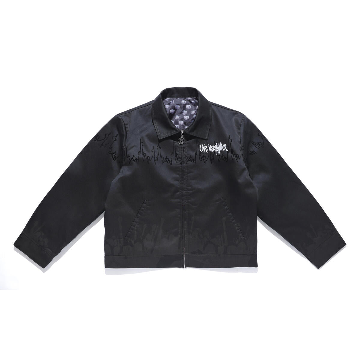 LM canvas jacket Dark Black