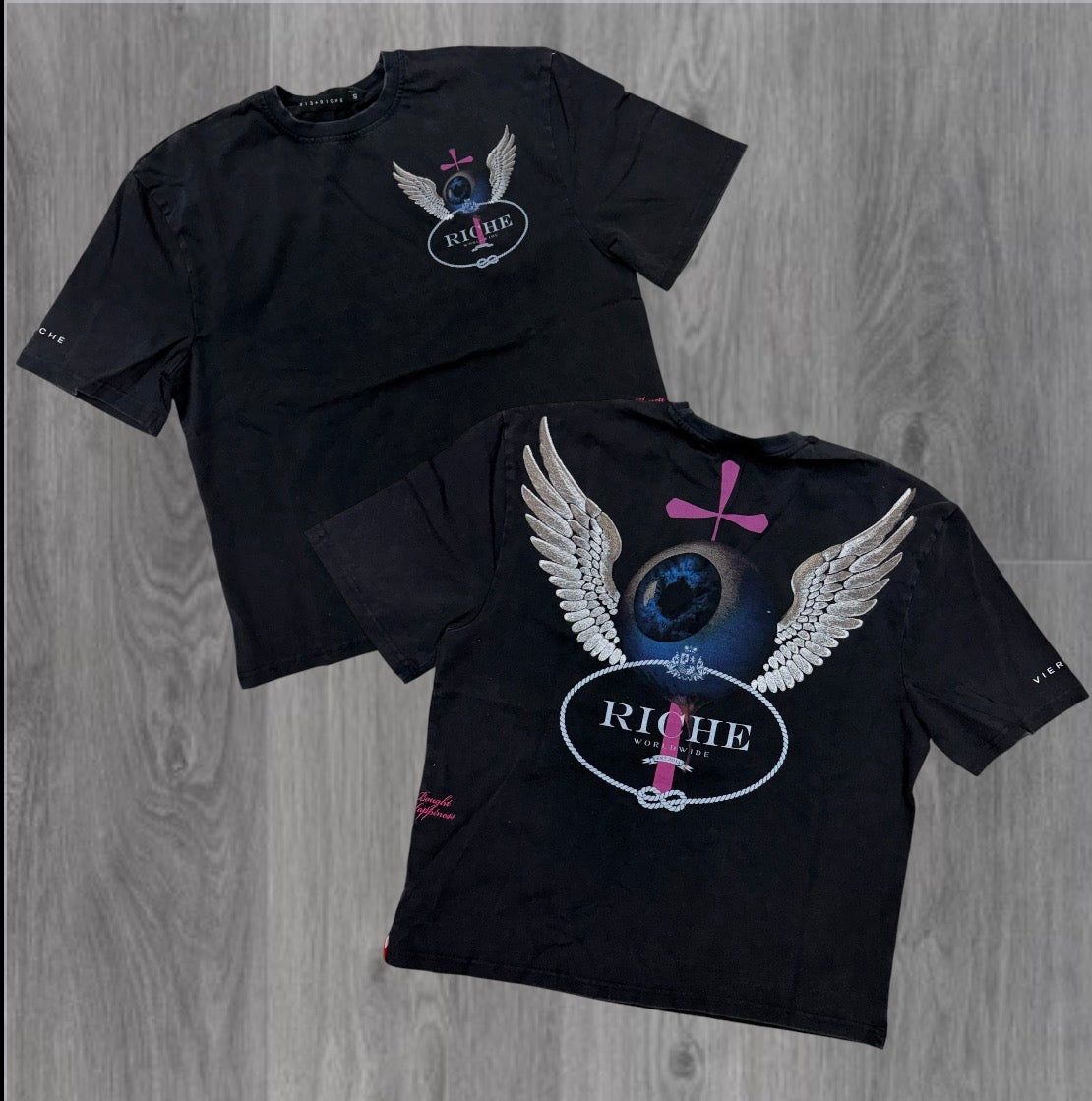 VR - Wings T-shirt - Black 2040