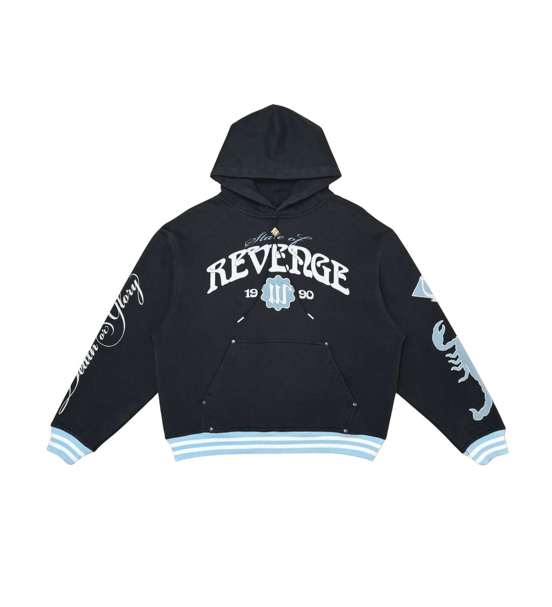WRATHBOY - Revenge Var. Hoodie - Black - 044