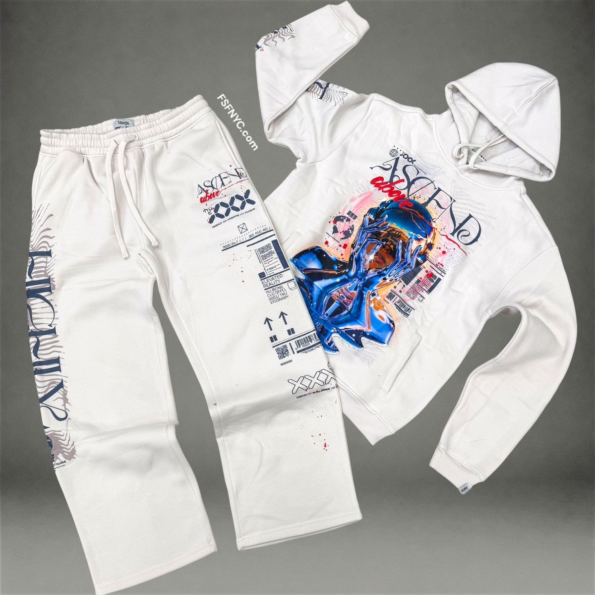 UNDRTD - Ascend Sweatsuit - Cloud 6602 6202