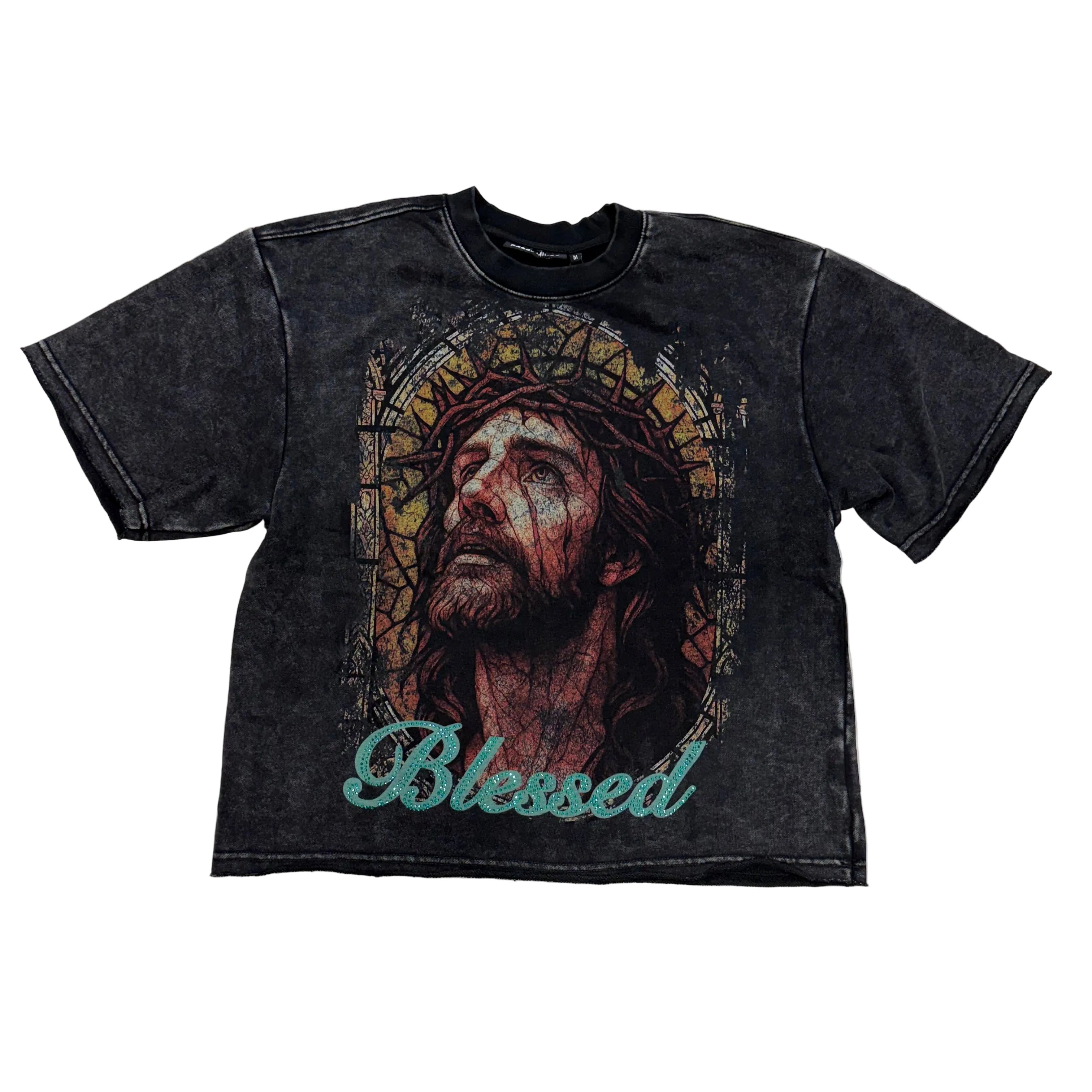 Rebel - Blessed T-shirt - Black - 143