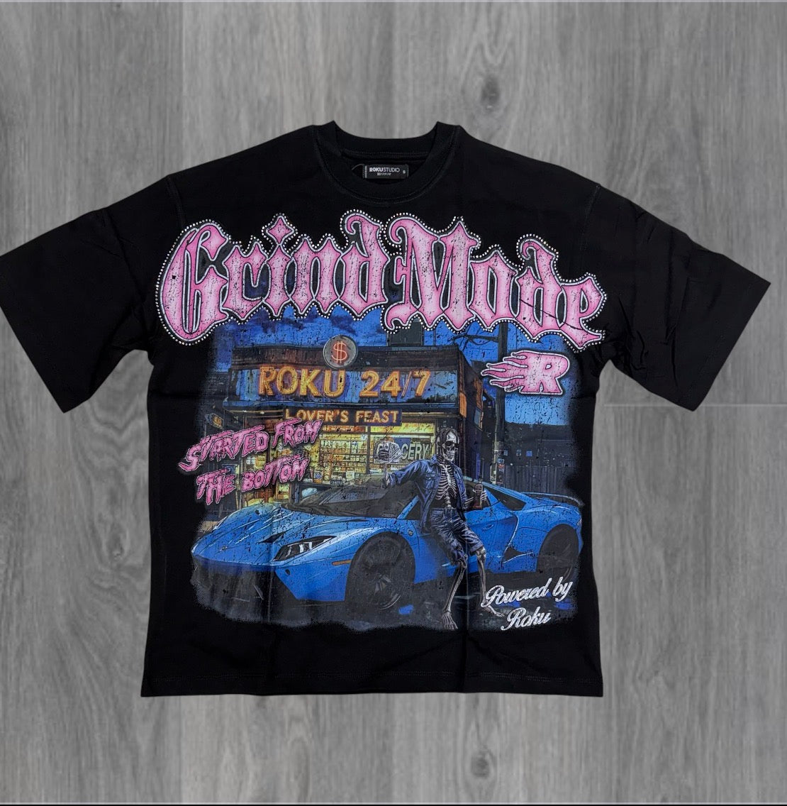 Roku - Grind G-shirt - Black - 1960