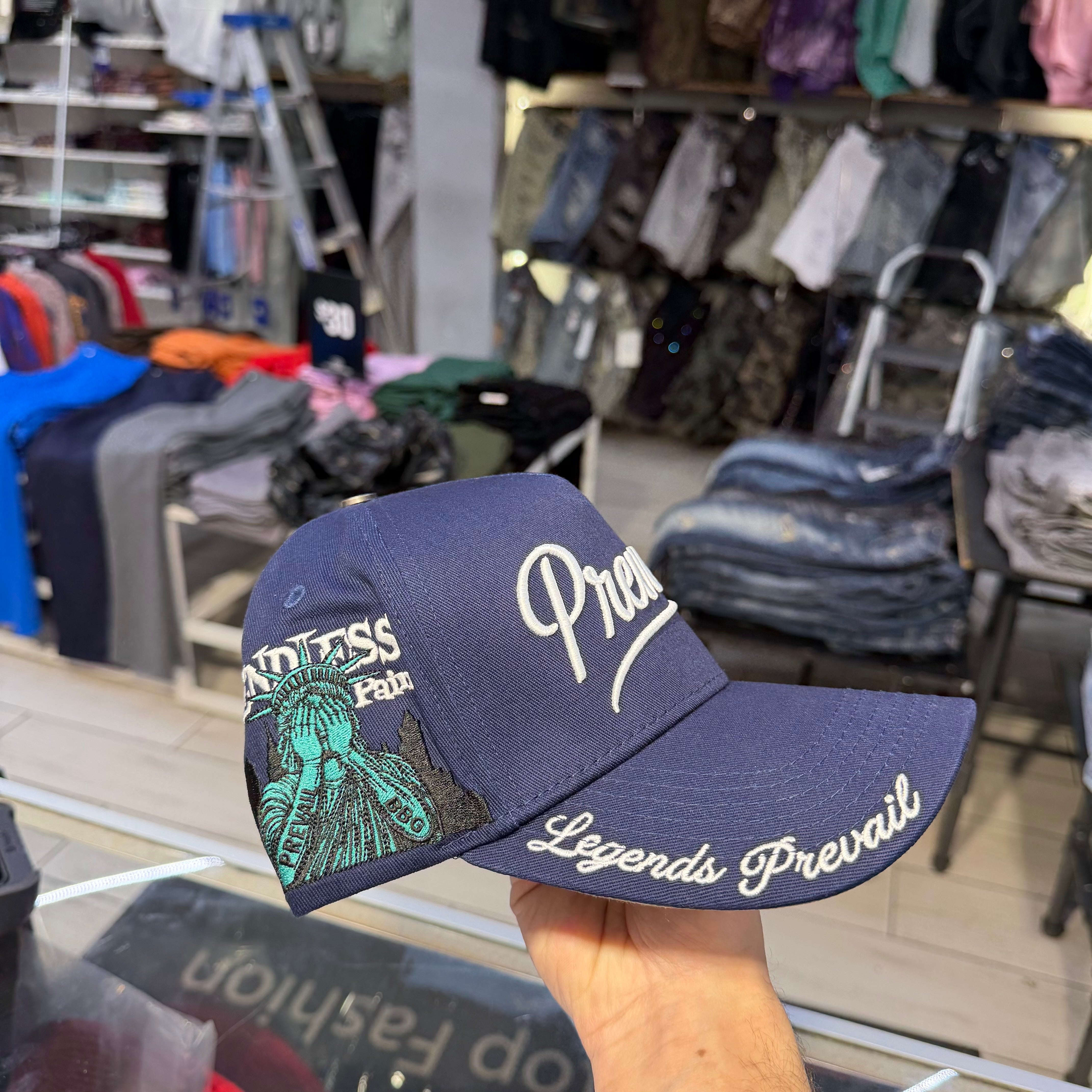 Prevail - Patch Trucker Hat - Navy