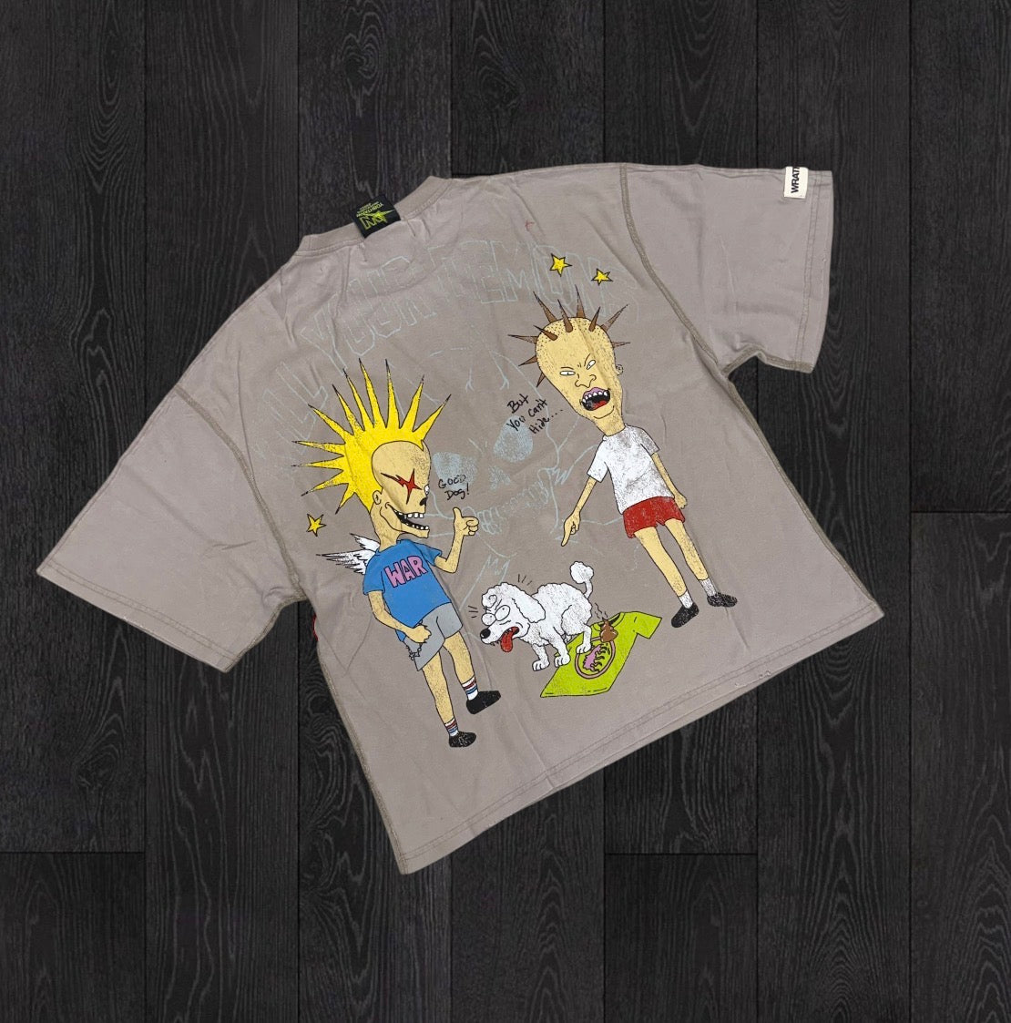 Wrath - You Can Run Tee - Light Brown 626