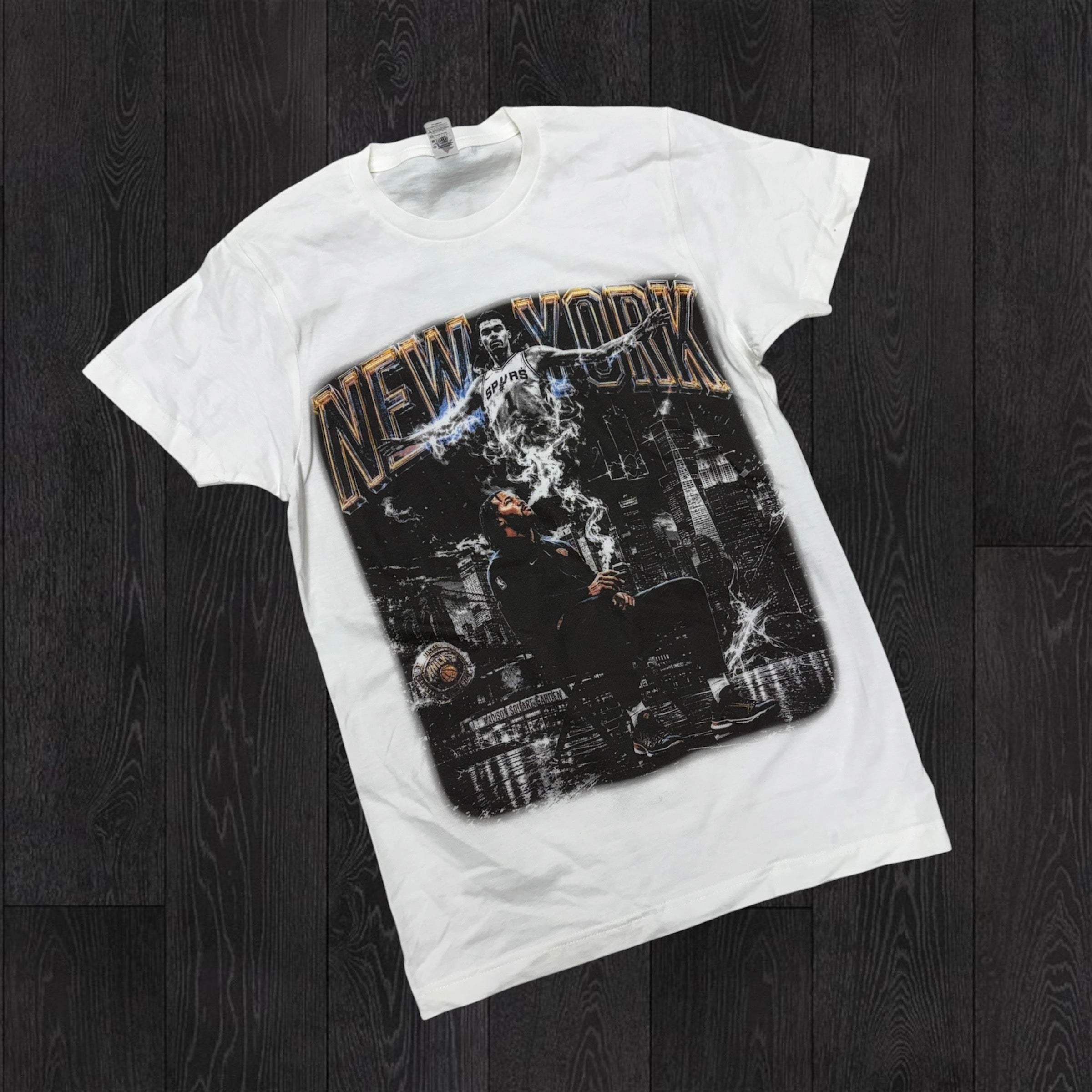 AKS - Smoke Wemby Pack Tee - White