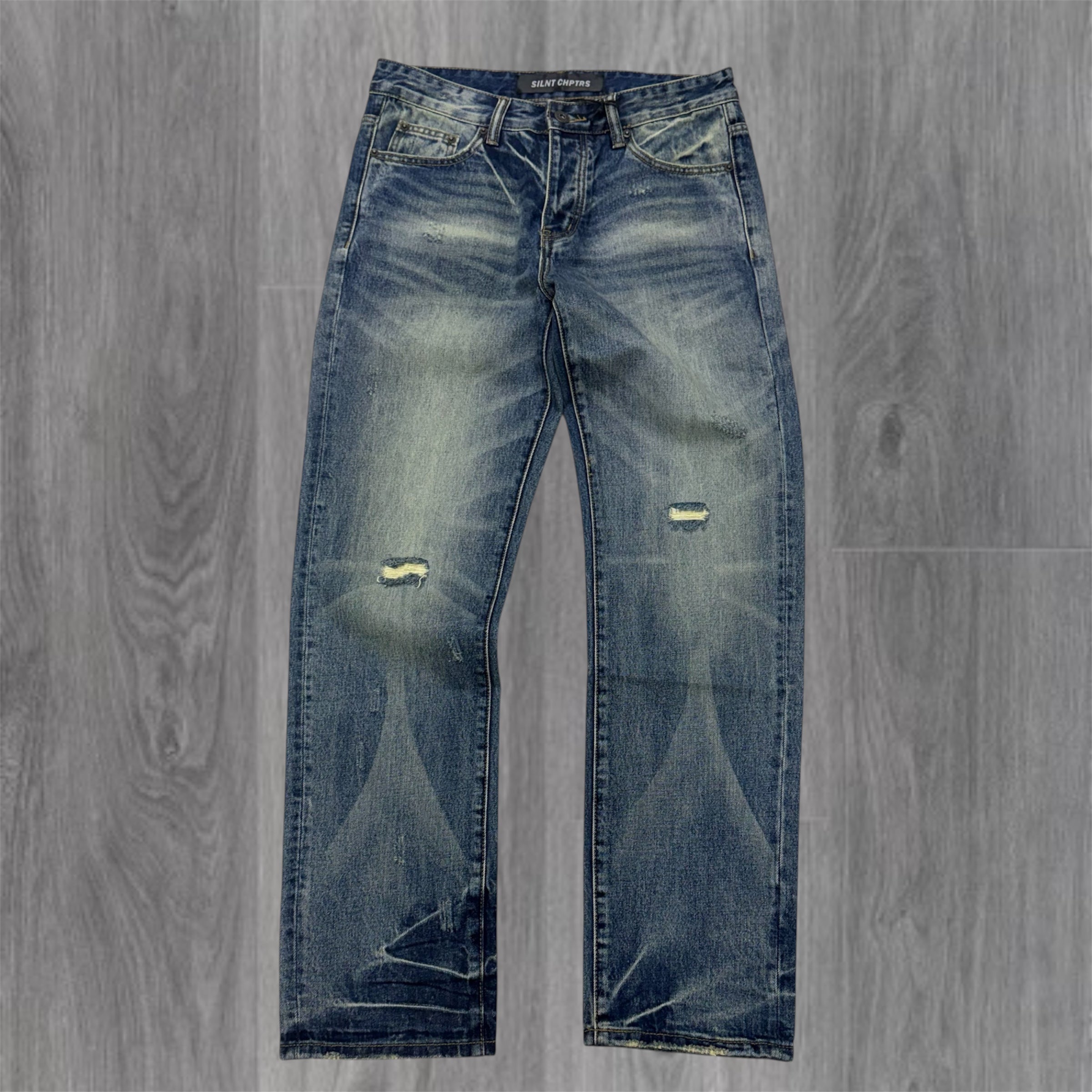 Silnt - Lab Straight Fit Denim - Dk Vintage 004