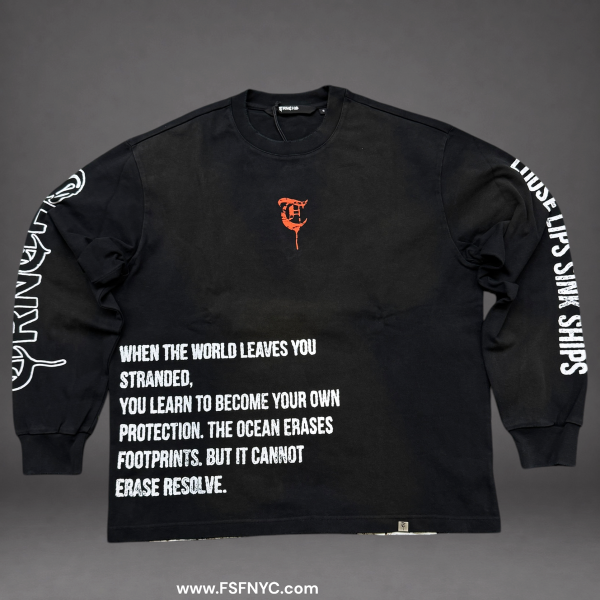 TRNCHS - Resolve Long Sleeve - Black