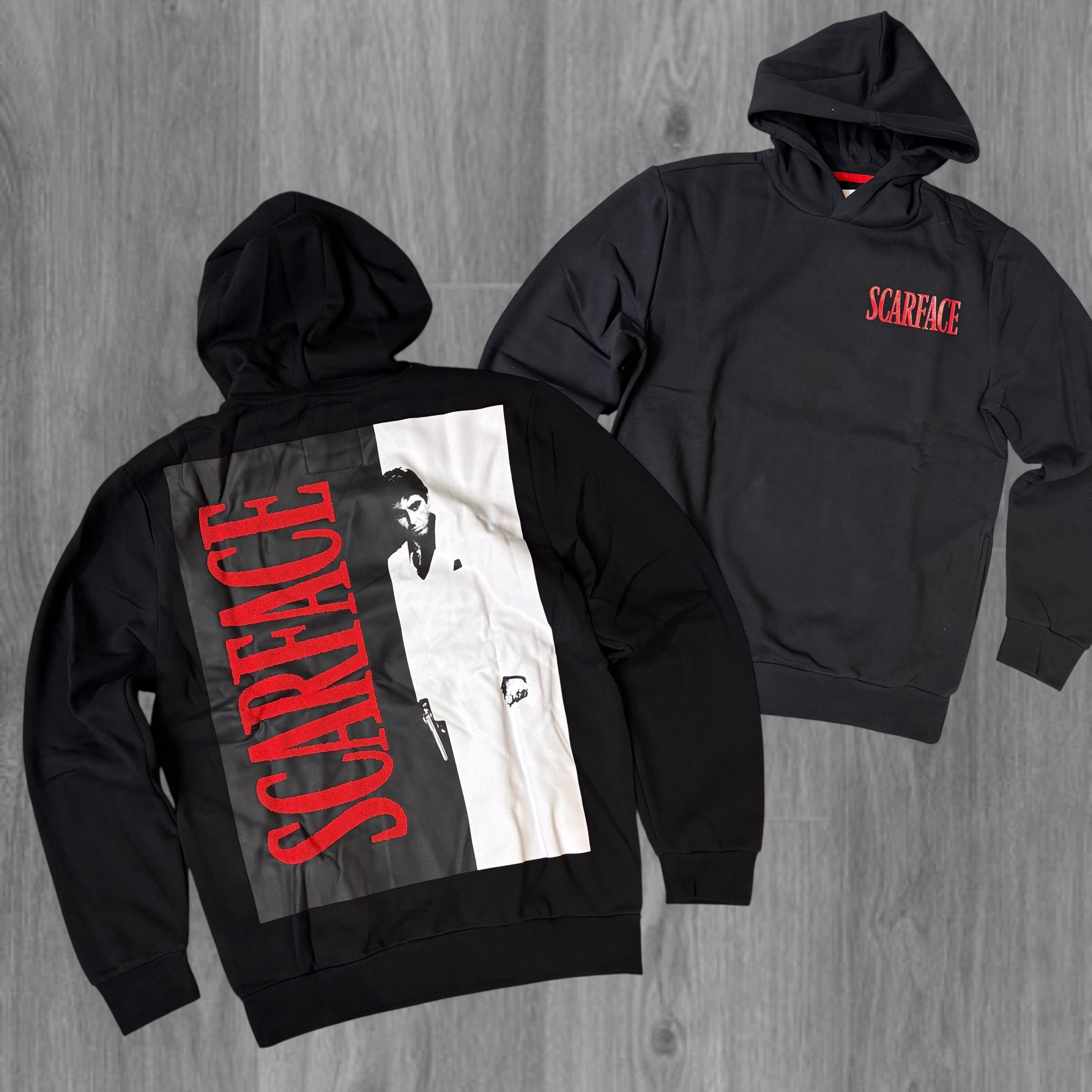 REASON - “ CLASSIC SCAR  “ HOODIE - BLK - 104