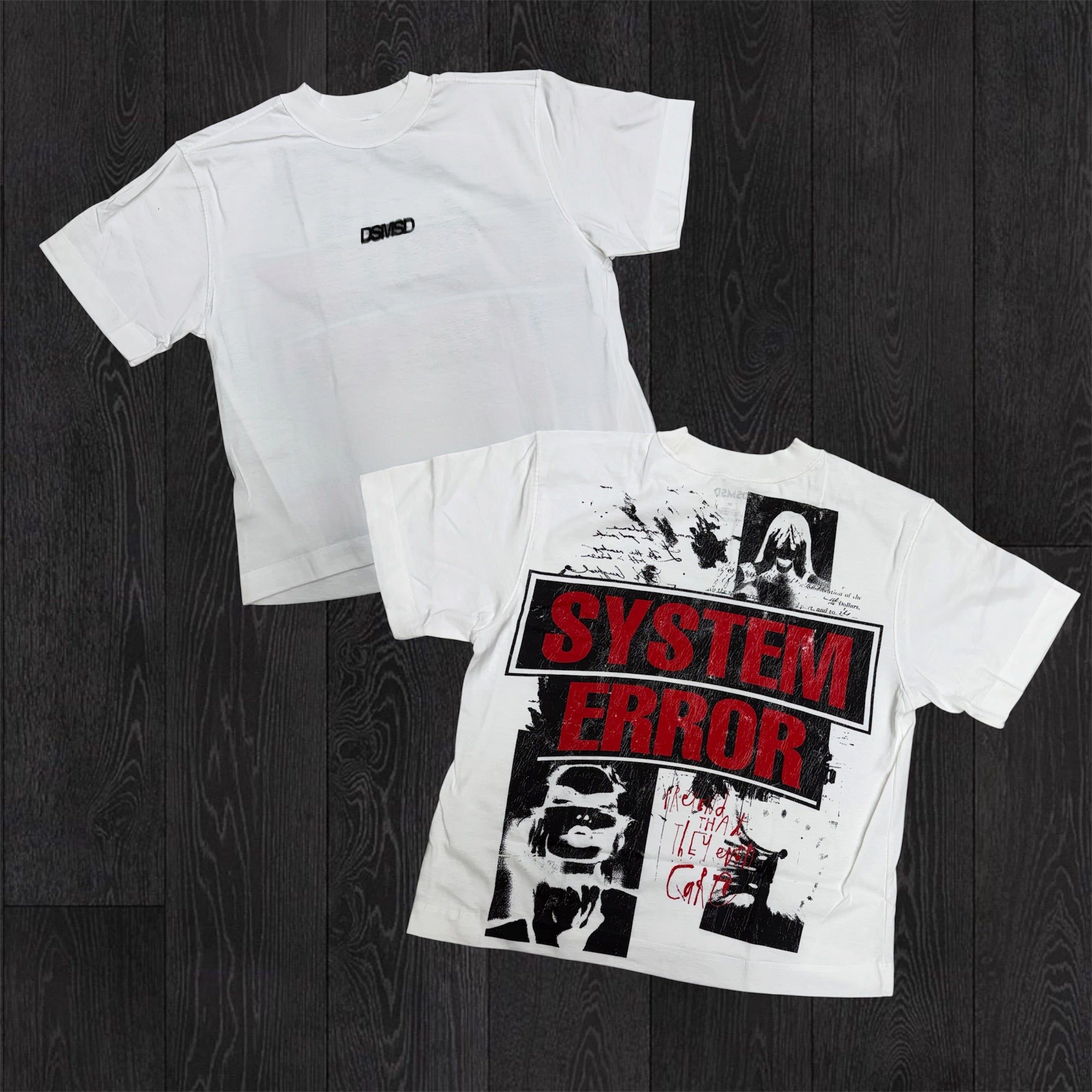 DSMSD - System Error Tee - White 01
