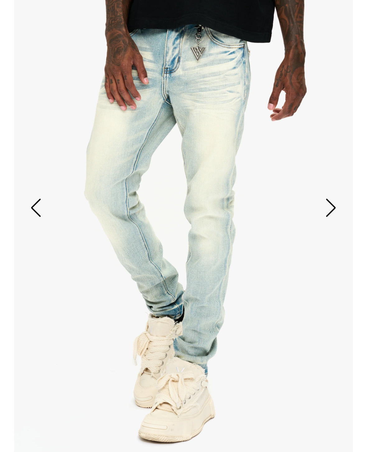 Valabasas - MR SLIM Stretch Denim - L. Wash - 1004