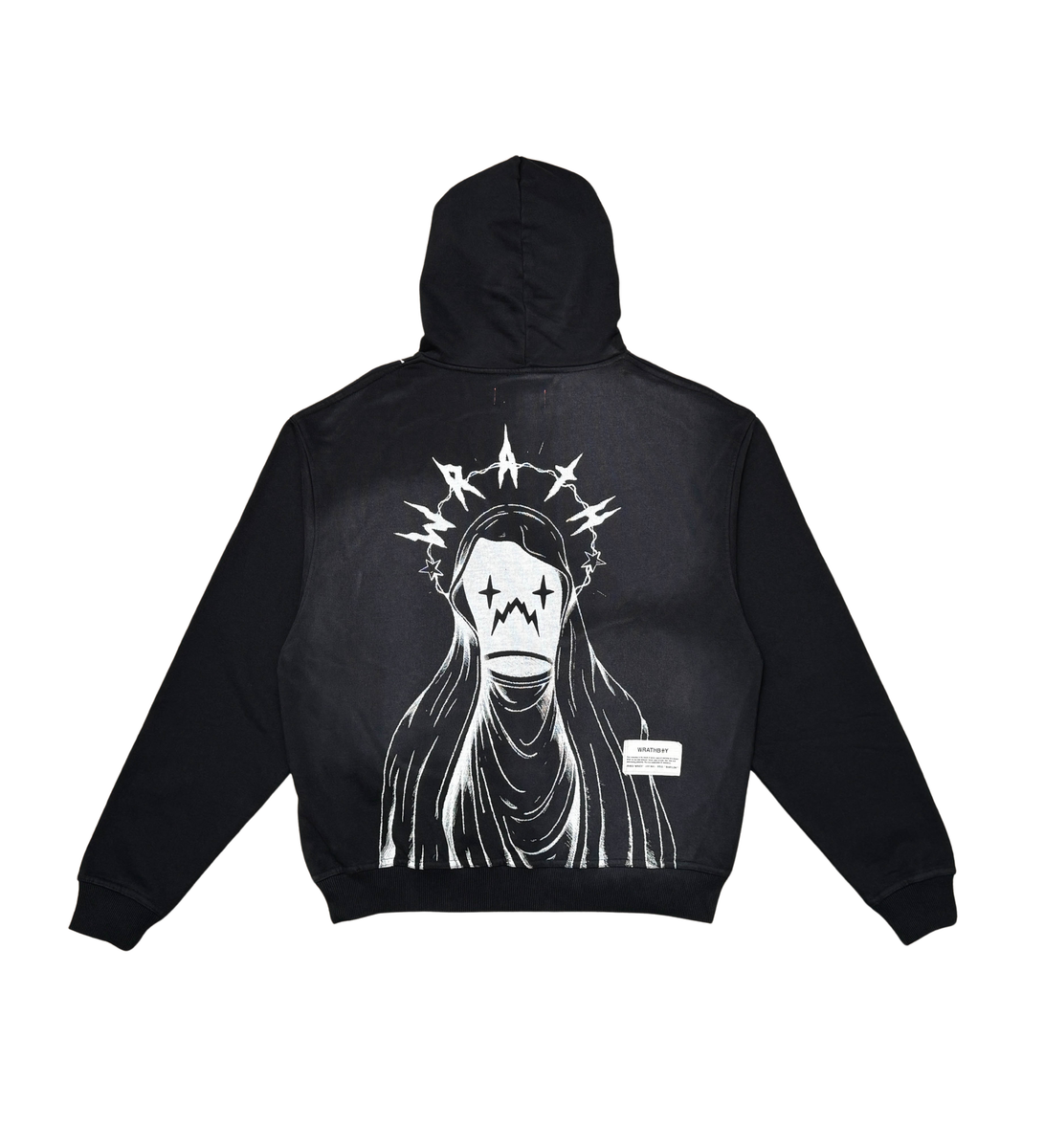 WRATHBOY - Wrath Crown Hoodie - Black - 084