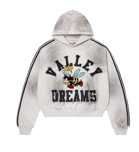 Valley Dreams - Anthem Pullover Hoodie - Grey