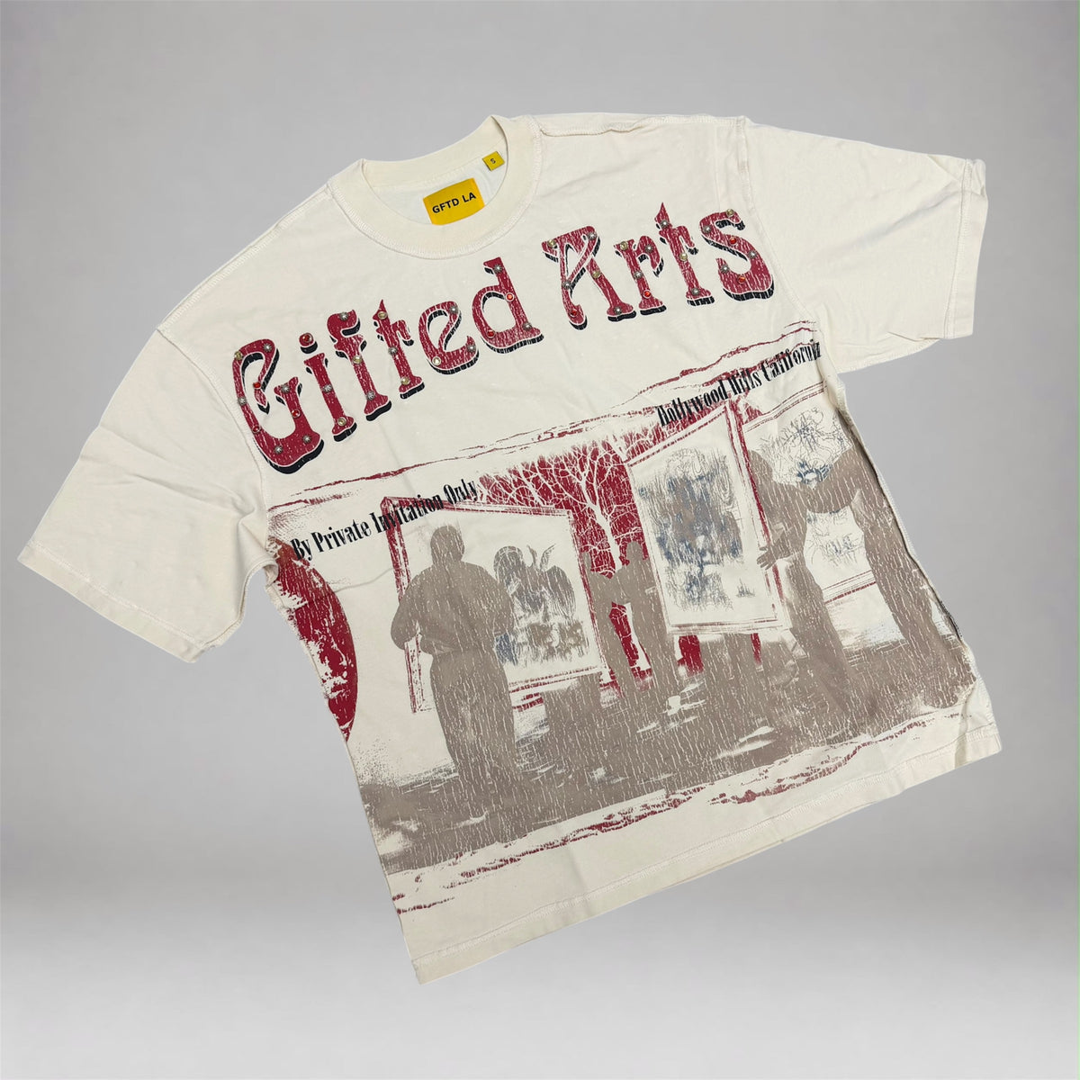 GFTD - Arte Tee - Cream 2654
