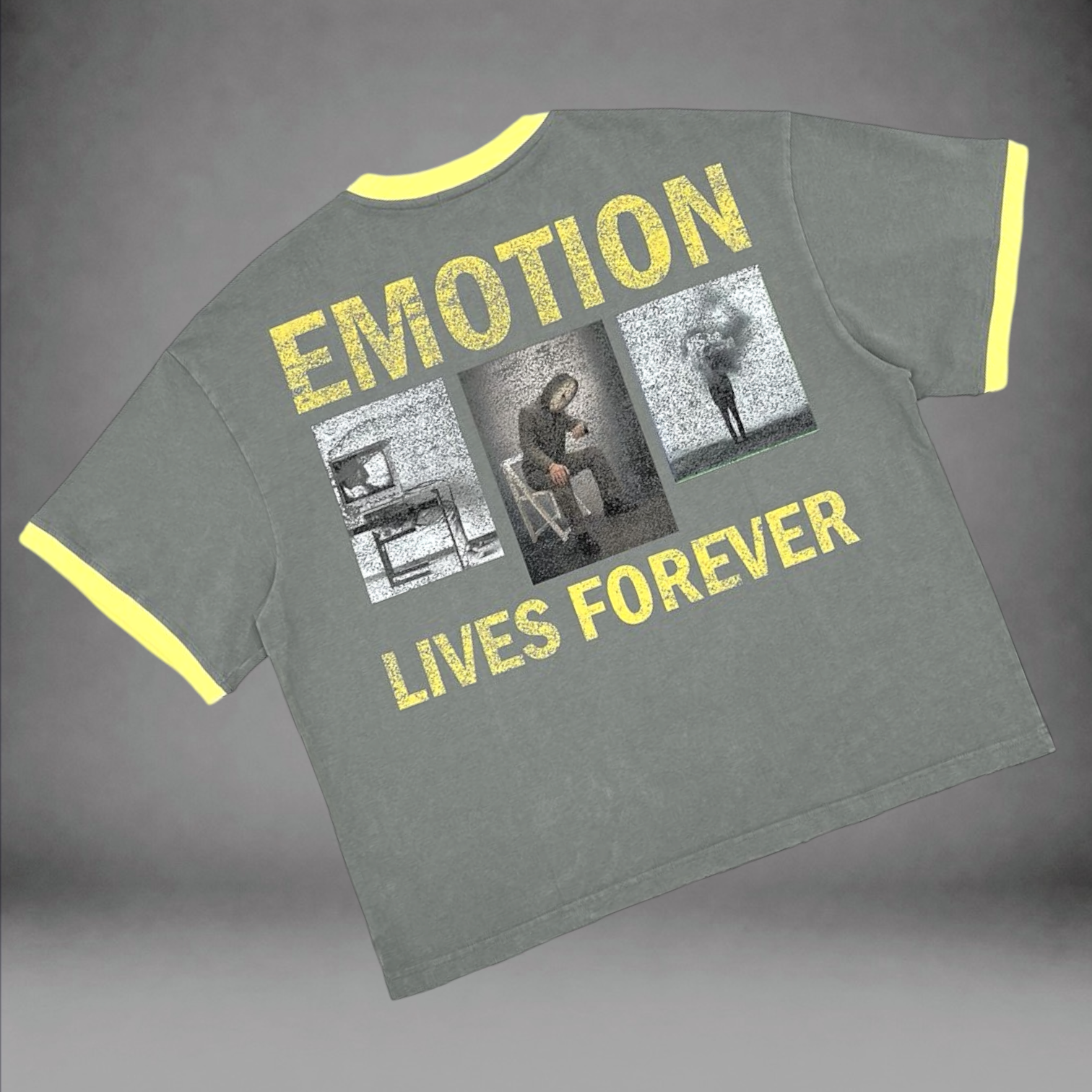 Mixed Emotions- Secret T-shirt - Grey