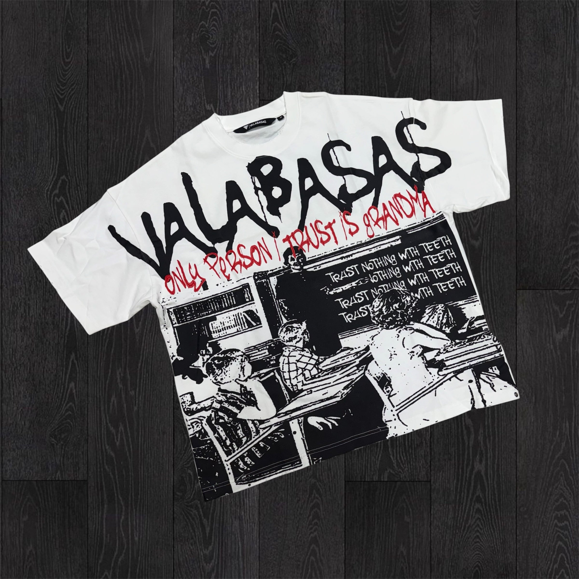 Valabasas - Love Granny Tee - White 26005