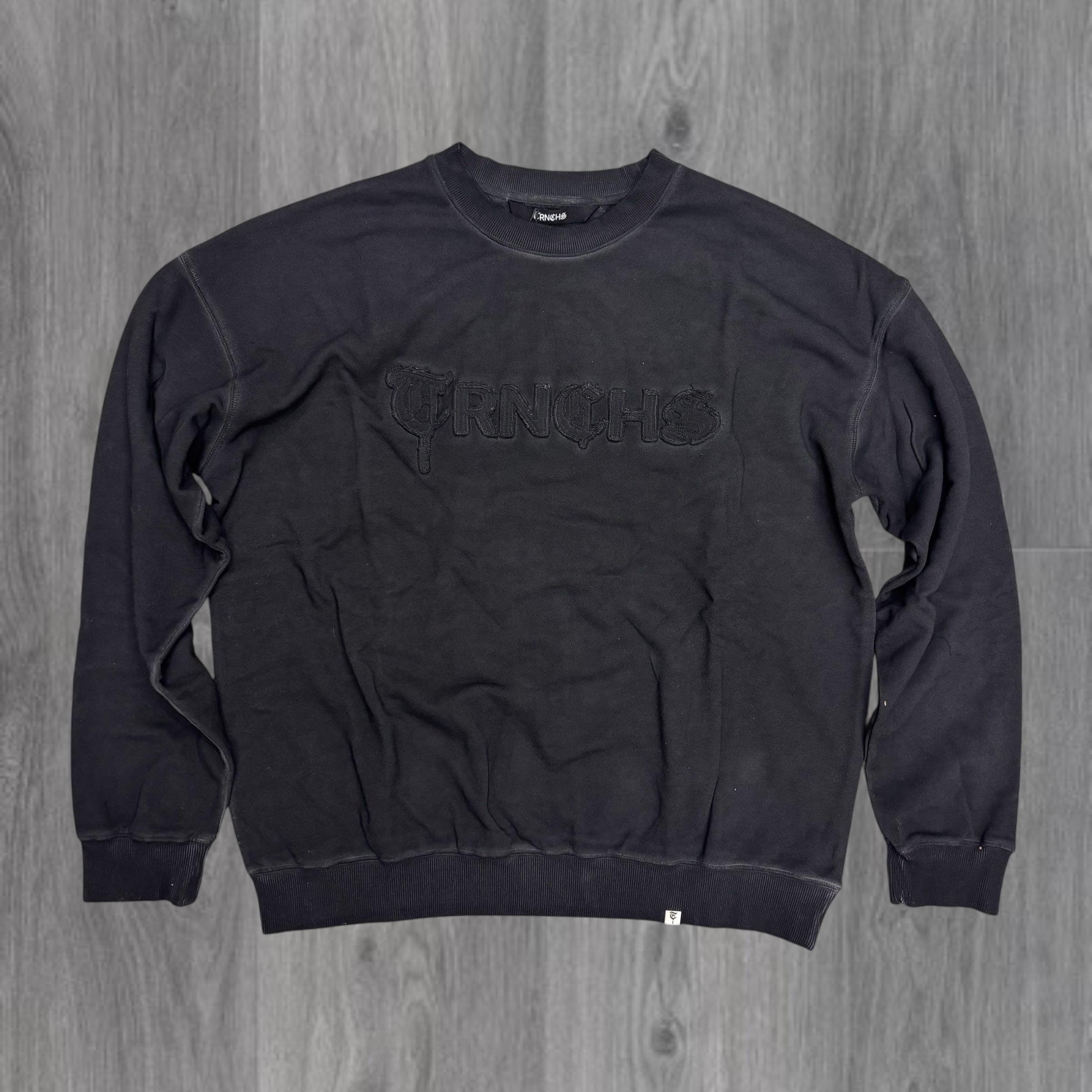 TRNCHS - “MAWADA” Crewneck - BLK - 881