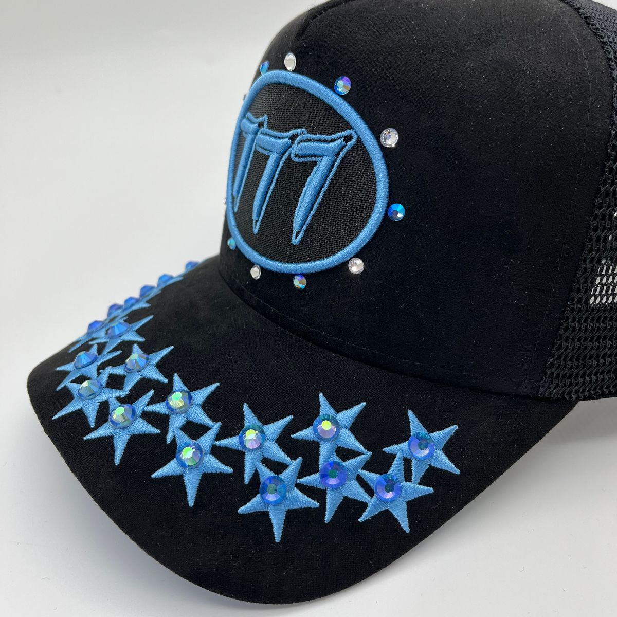 Hudson - 777 Circle Trucker hat - Black/UNC V1