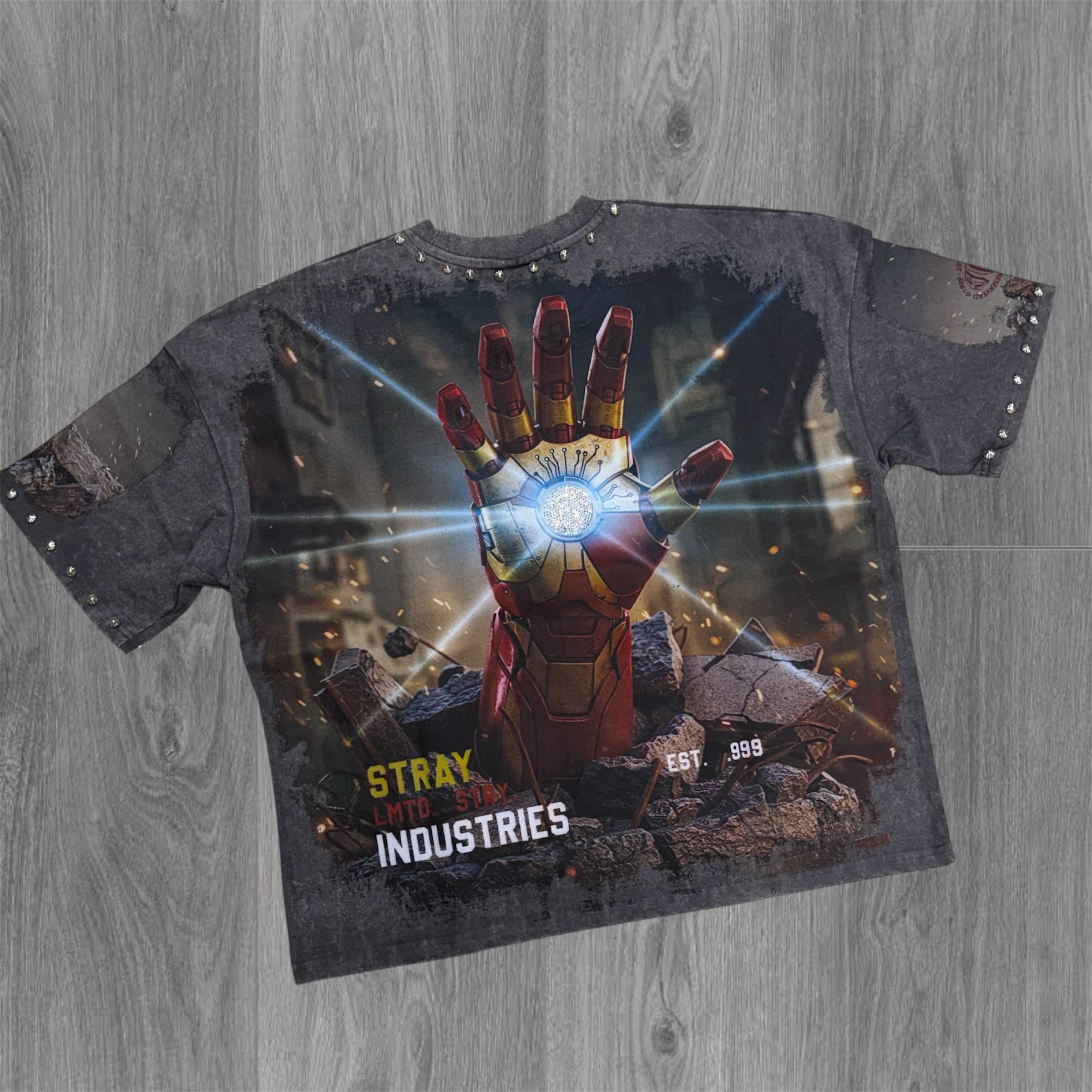 Stray -  The Light T-shirt - charcoal - 1704