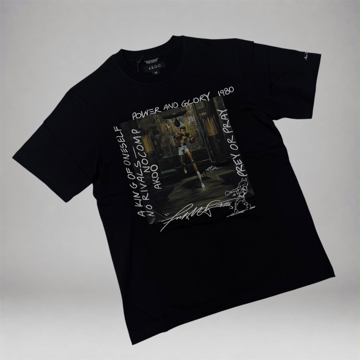 AKOO - Contender SS Tee - Black 7313