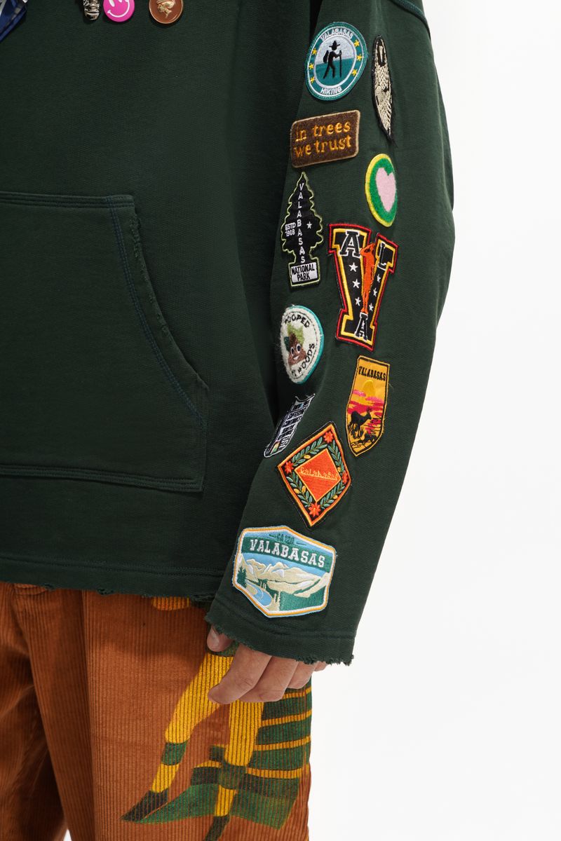 Valabasas - Haven Patch Hoodie - Green - 1012