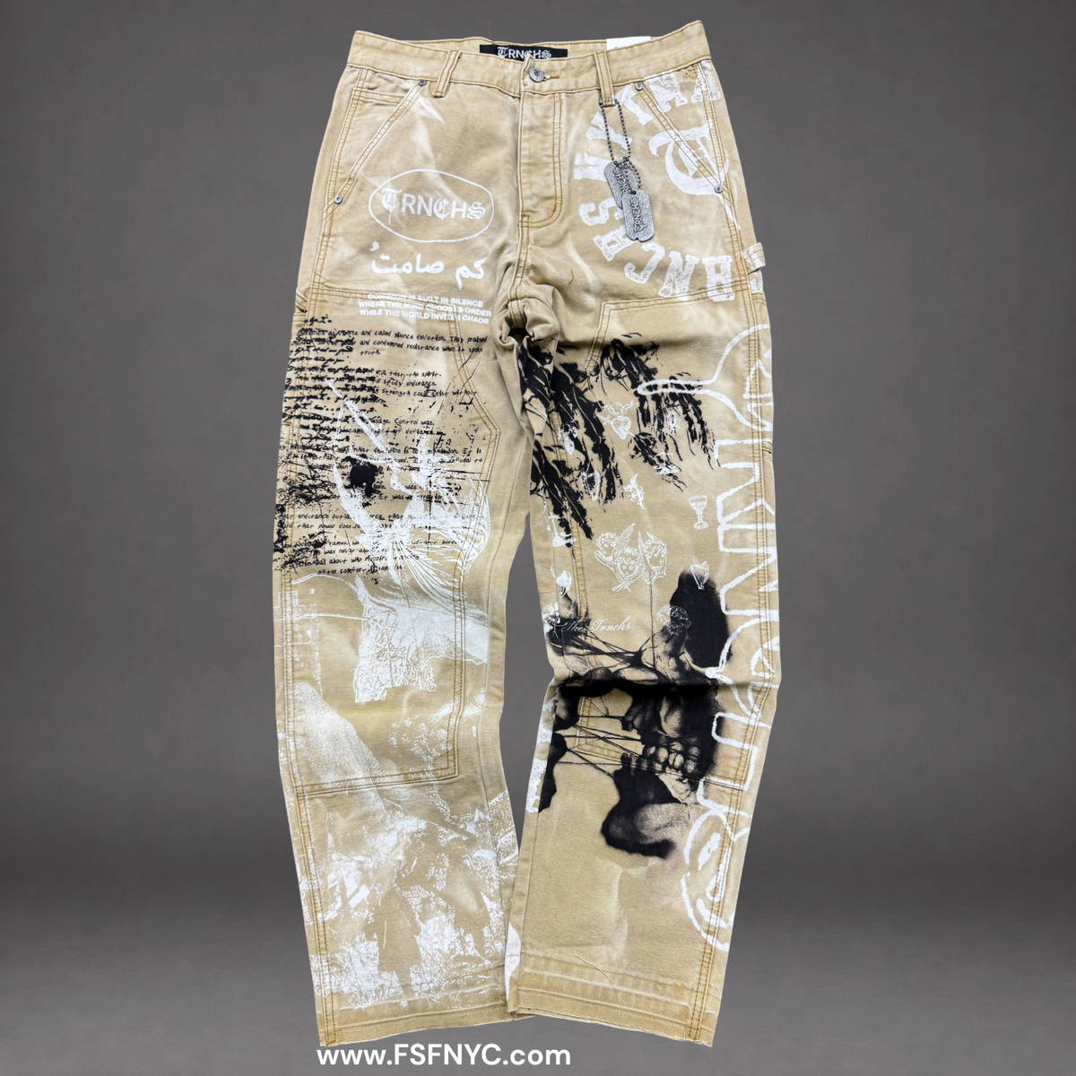 TRNCHS - Built By Blood Denim - Kahki