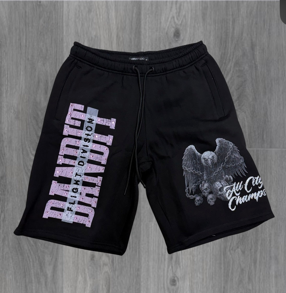 Roku - Bandit Sweat Shorts - Black 2039