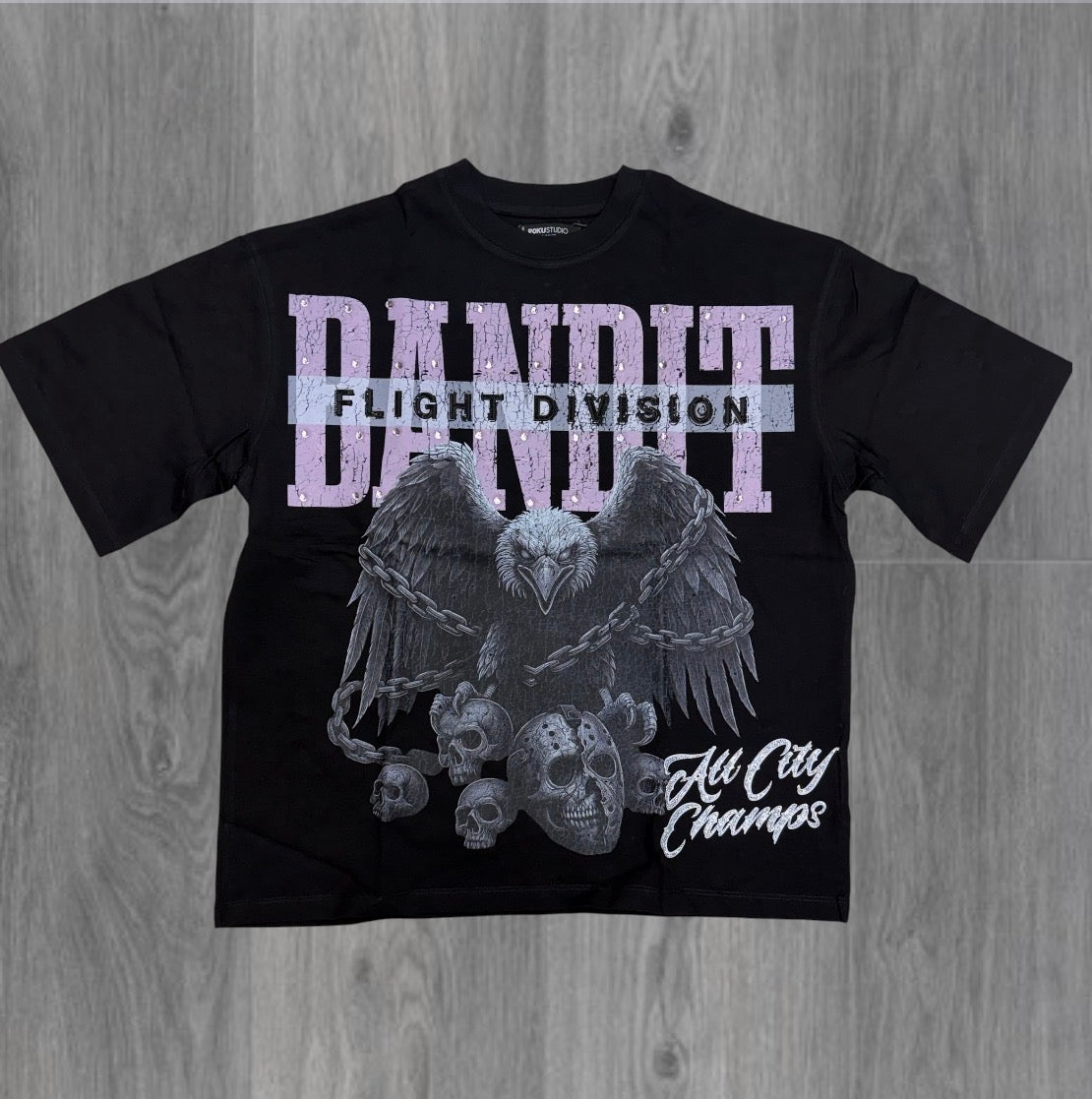 Roku - Bandit T-shirt - Black 2038