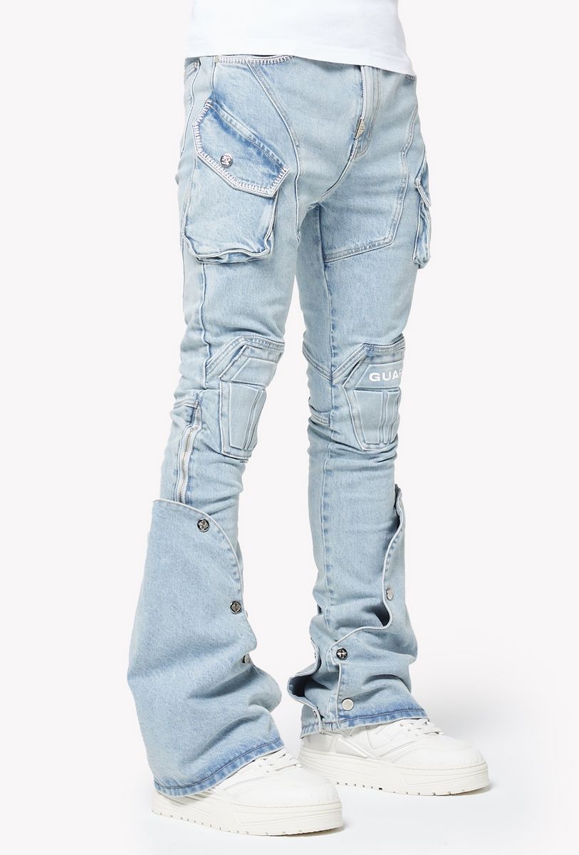 GUAPI - The Black Ope Denim - Aqua Blue