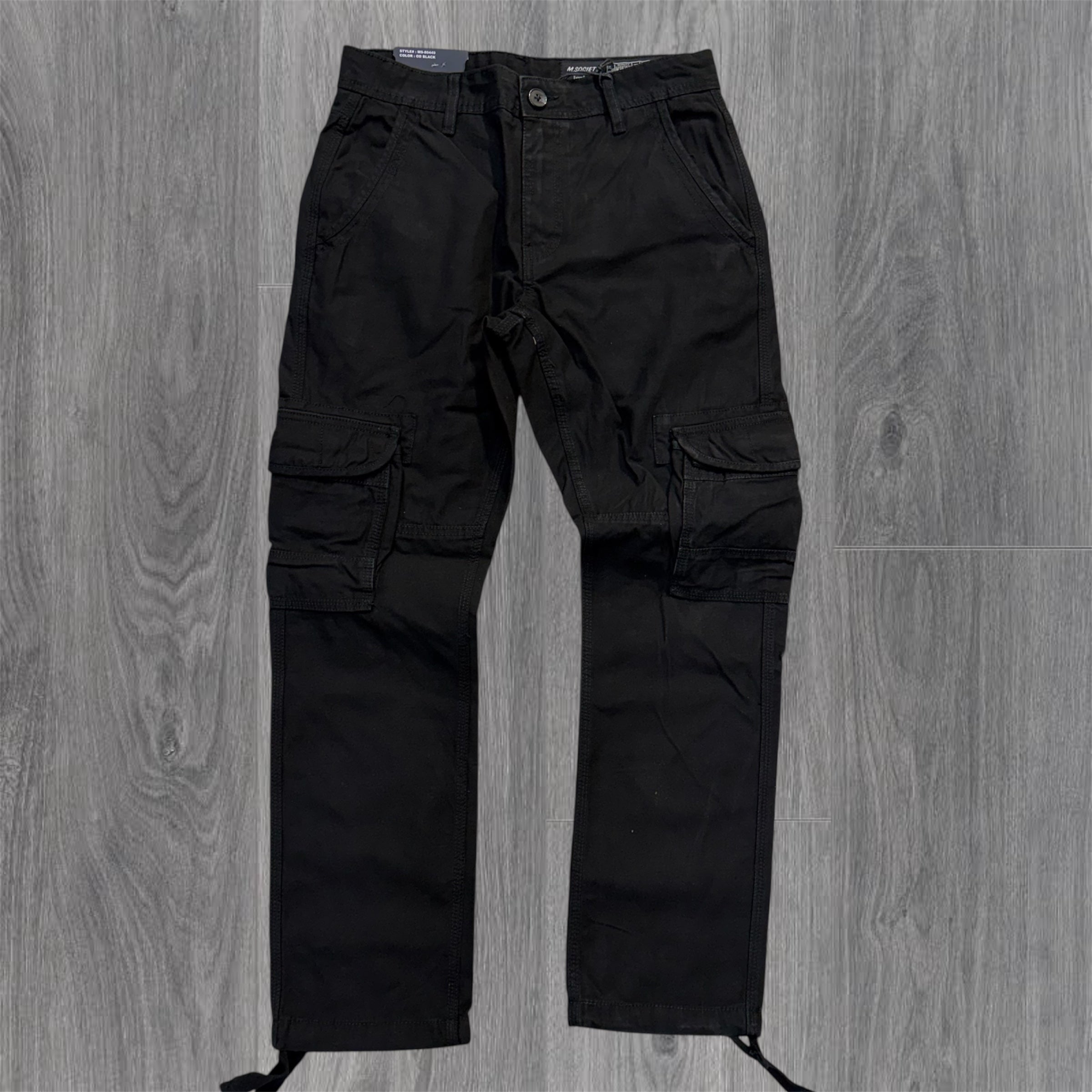 Mischief - Classic Cargo Pants - Black - 80449