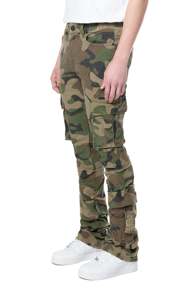 Rise Handle Cargo pants Wood camo  24538