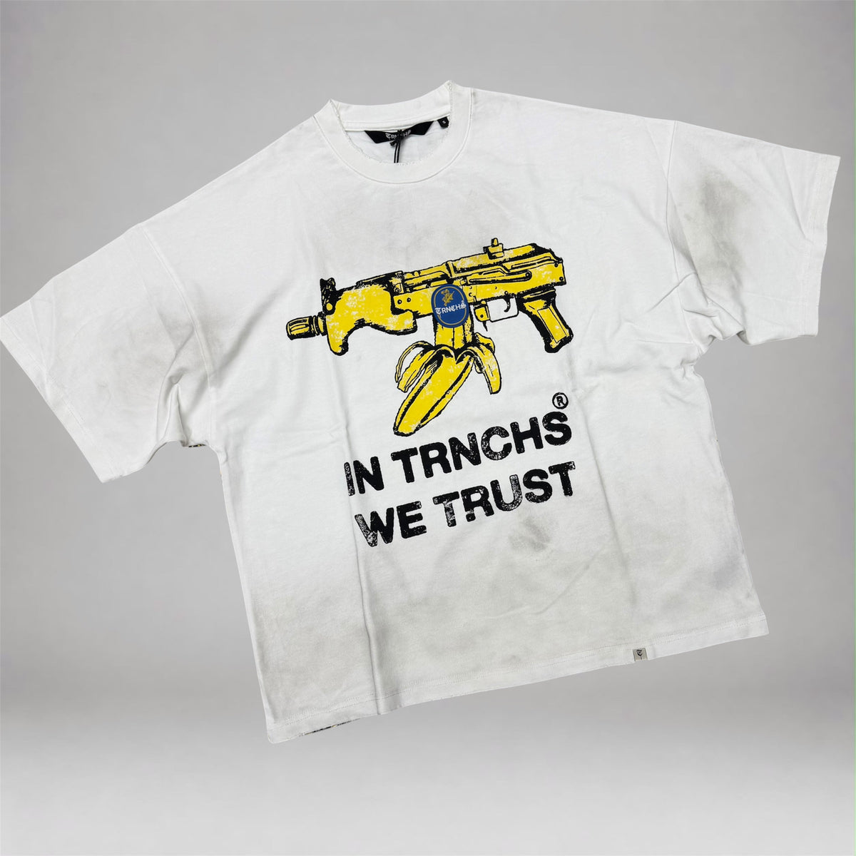 Trnchs - Landscape Weapon Tee - White 6028
