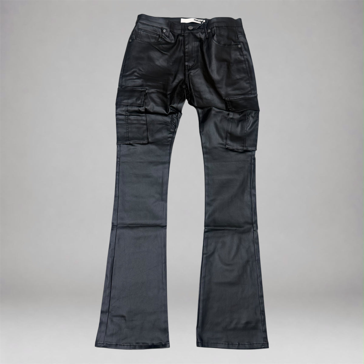 Armor - PU Stacked Denim - Black J01