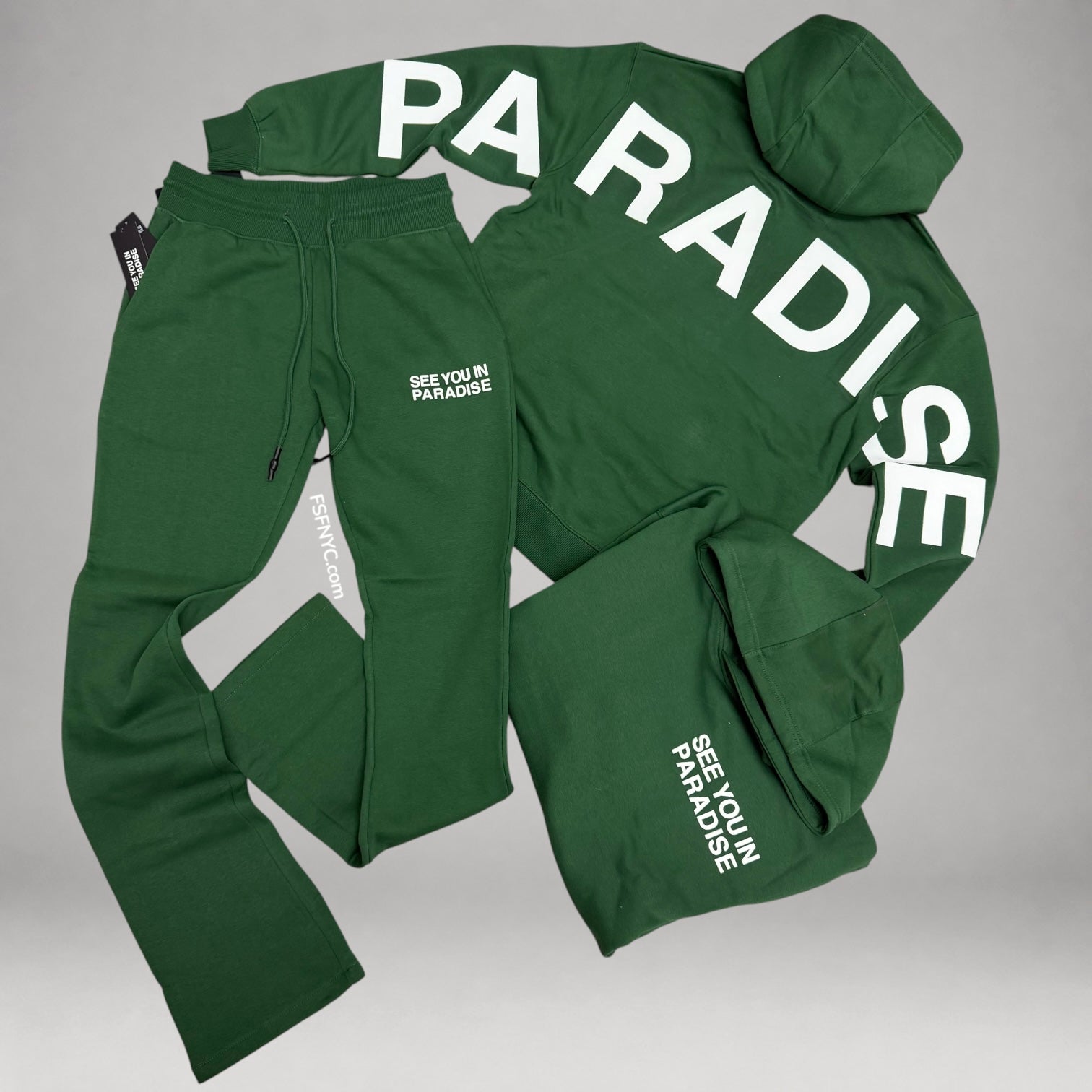 SYP - Stacked See you in Paradise Set - Green - 8816