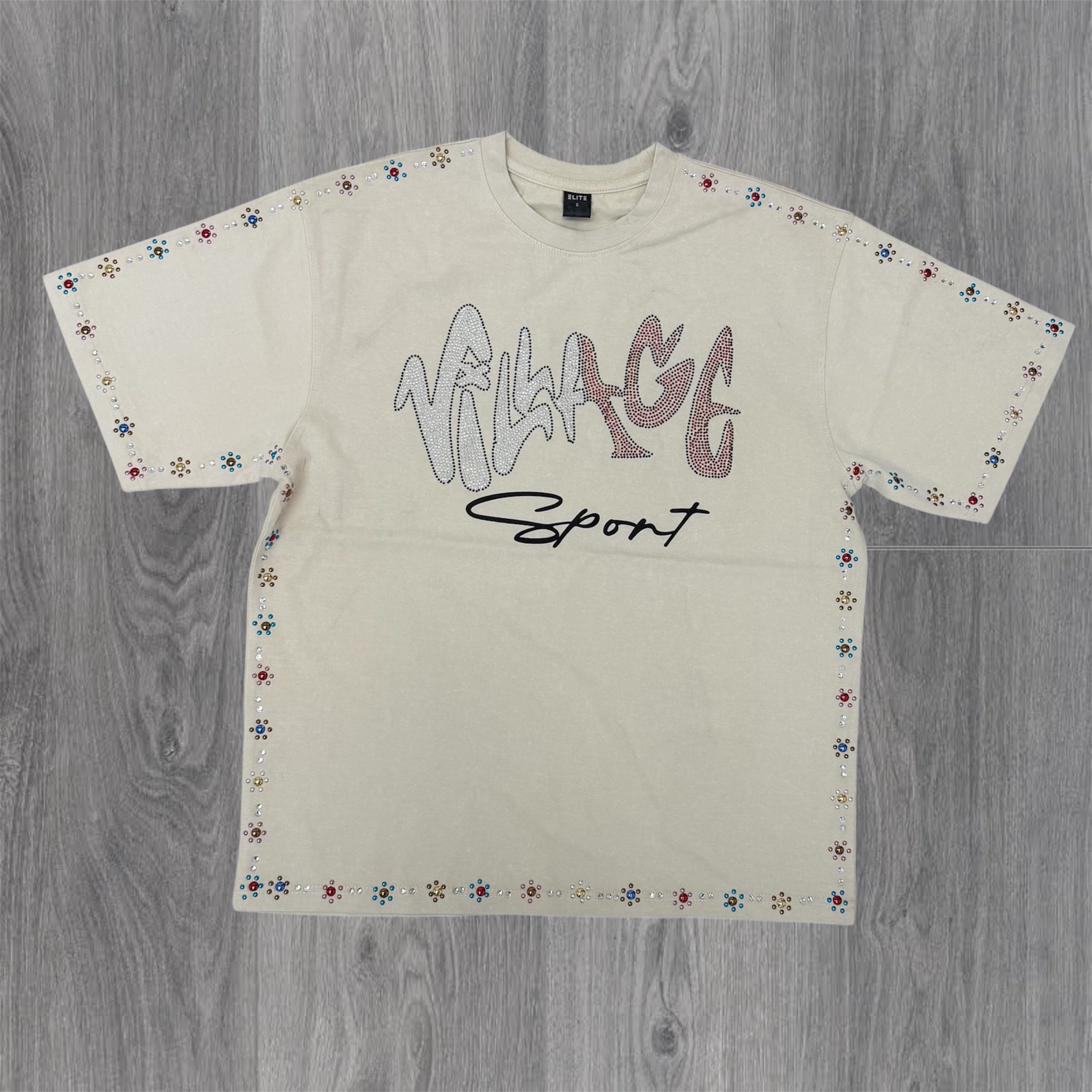 Elite - Vintage Sport Tee - Cream