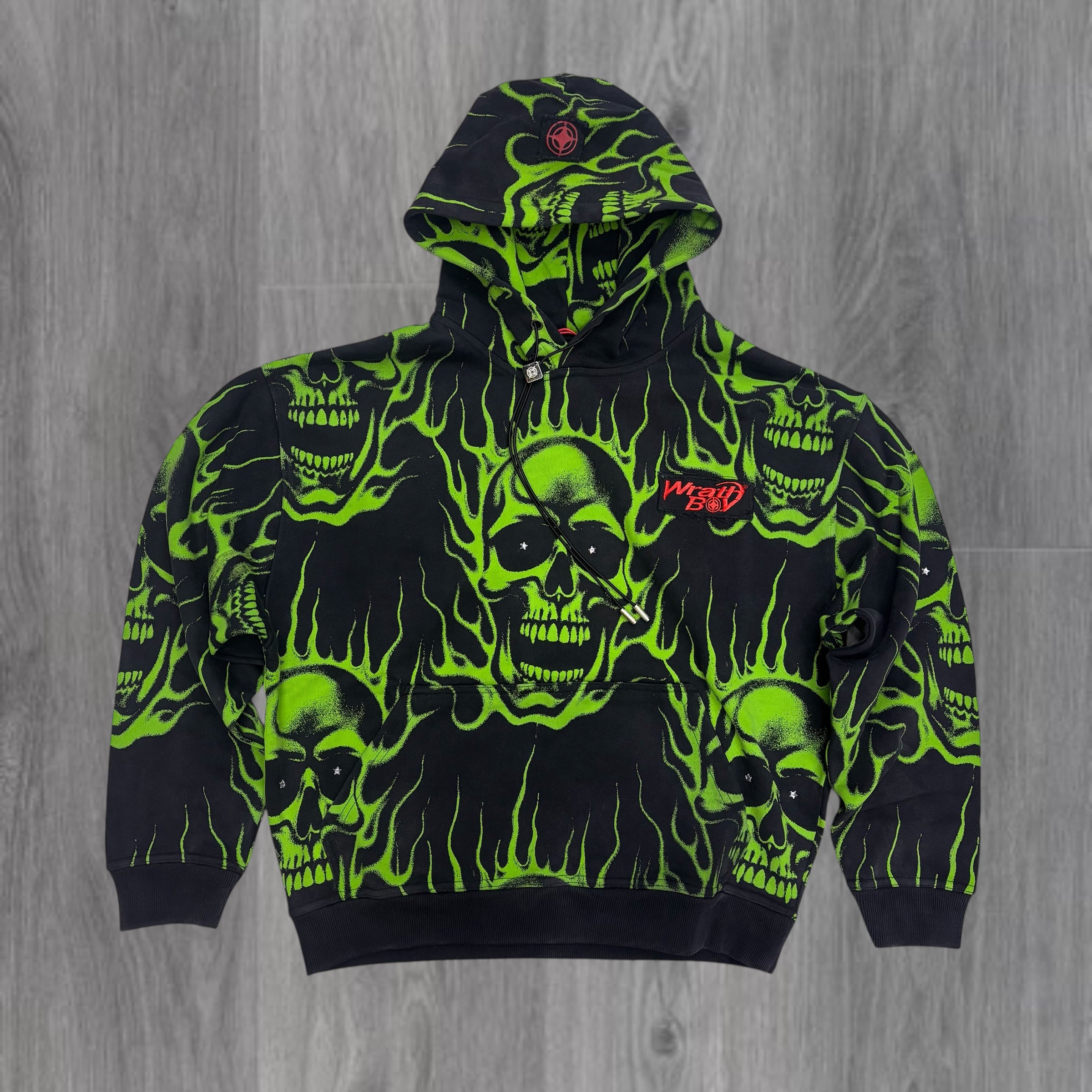 WRATH -NO FEELINGS Hoodie - BLK - 152