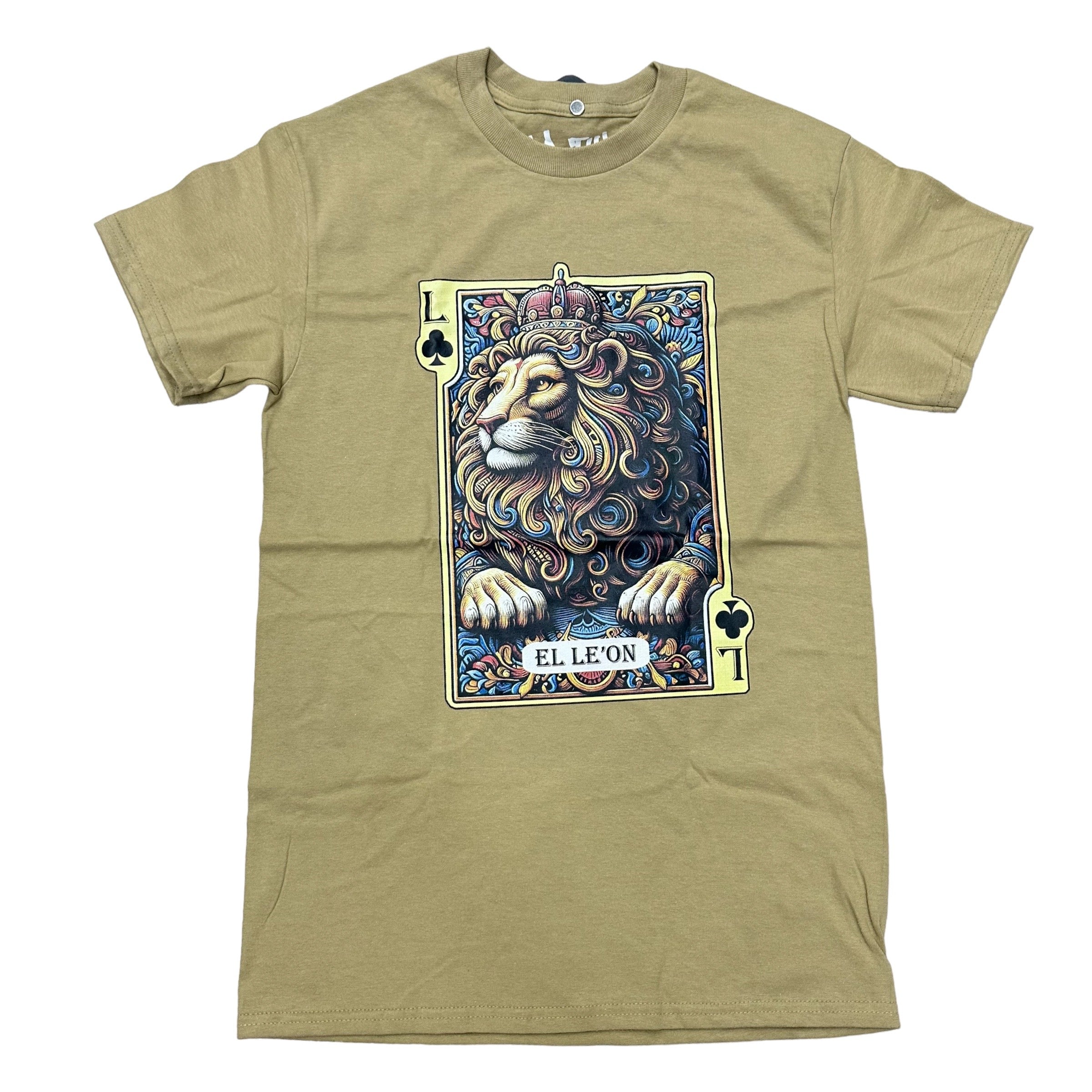 Hard Lotoria Lion S/S T-Shirt beige