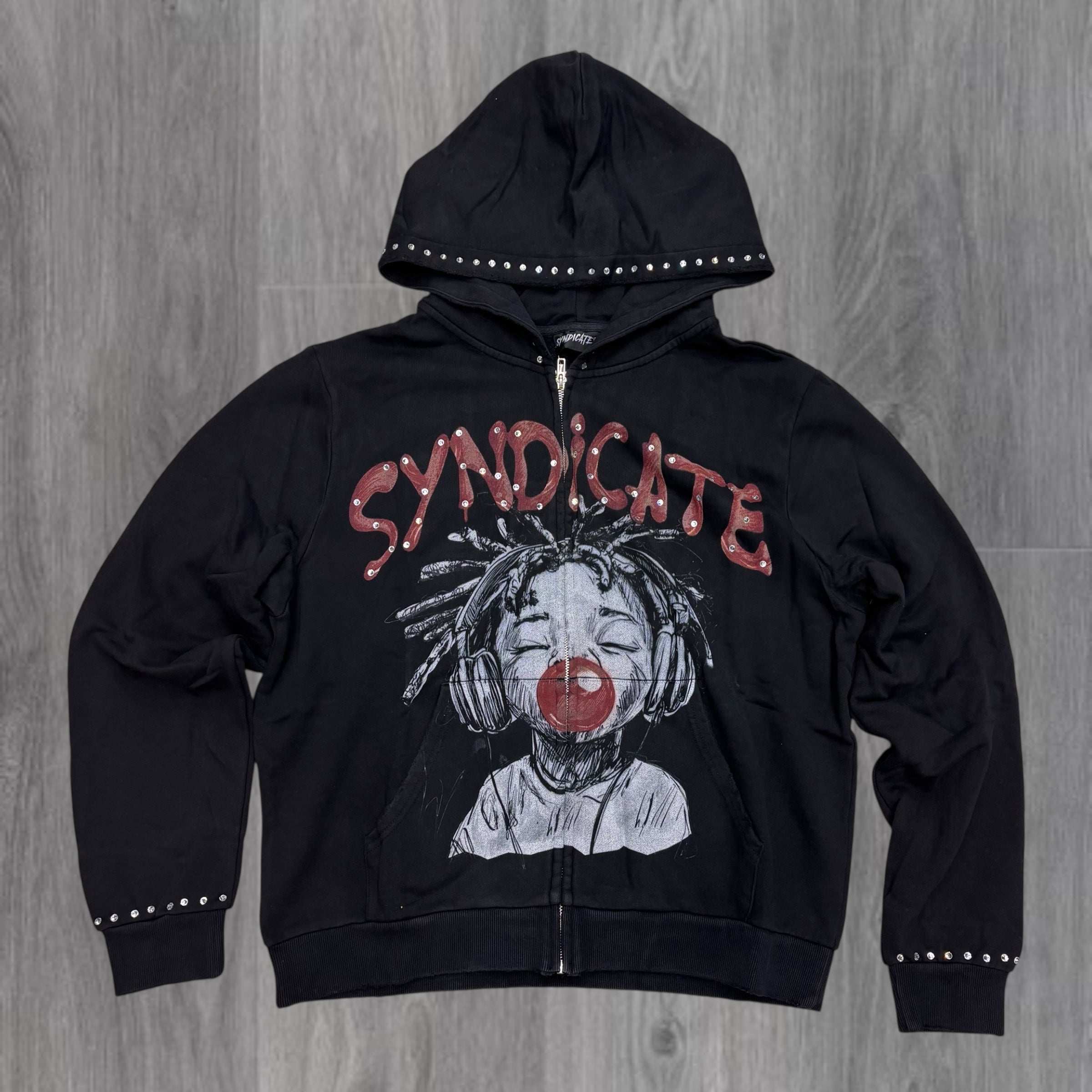SYN  “ YOUTH “ Hoodie - BLK- SYNQH1