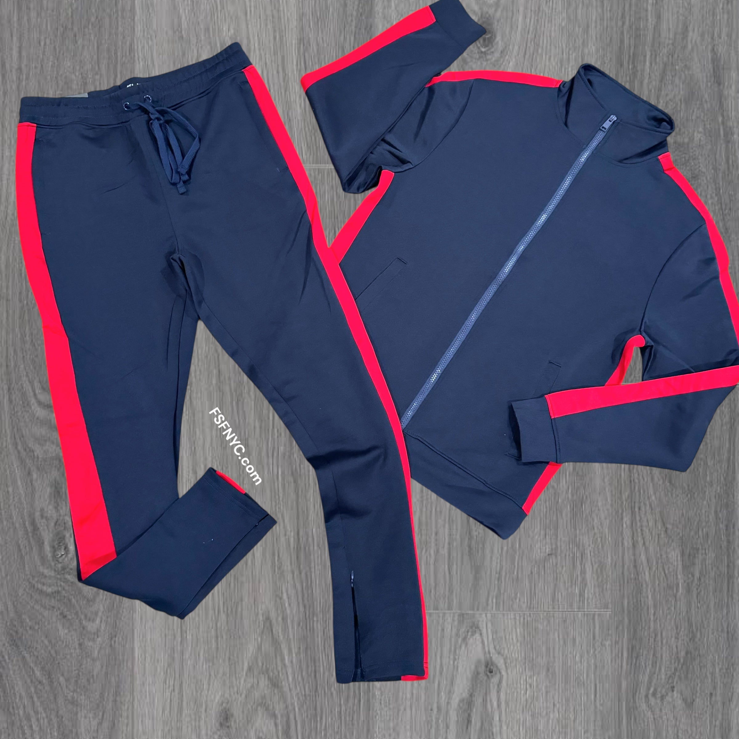 Rebel - Solid Track set (Navy - Red) 501 - 401 T