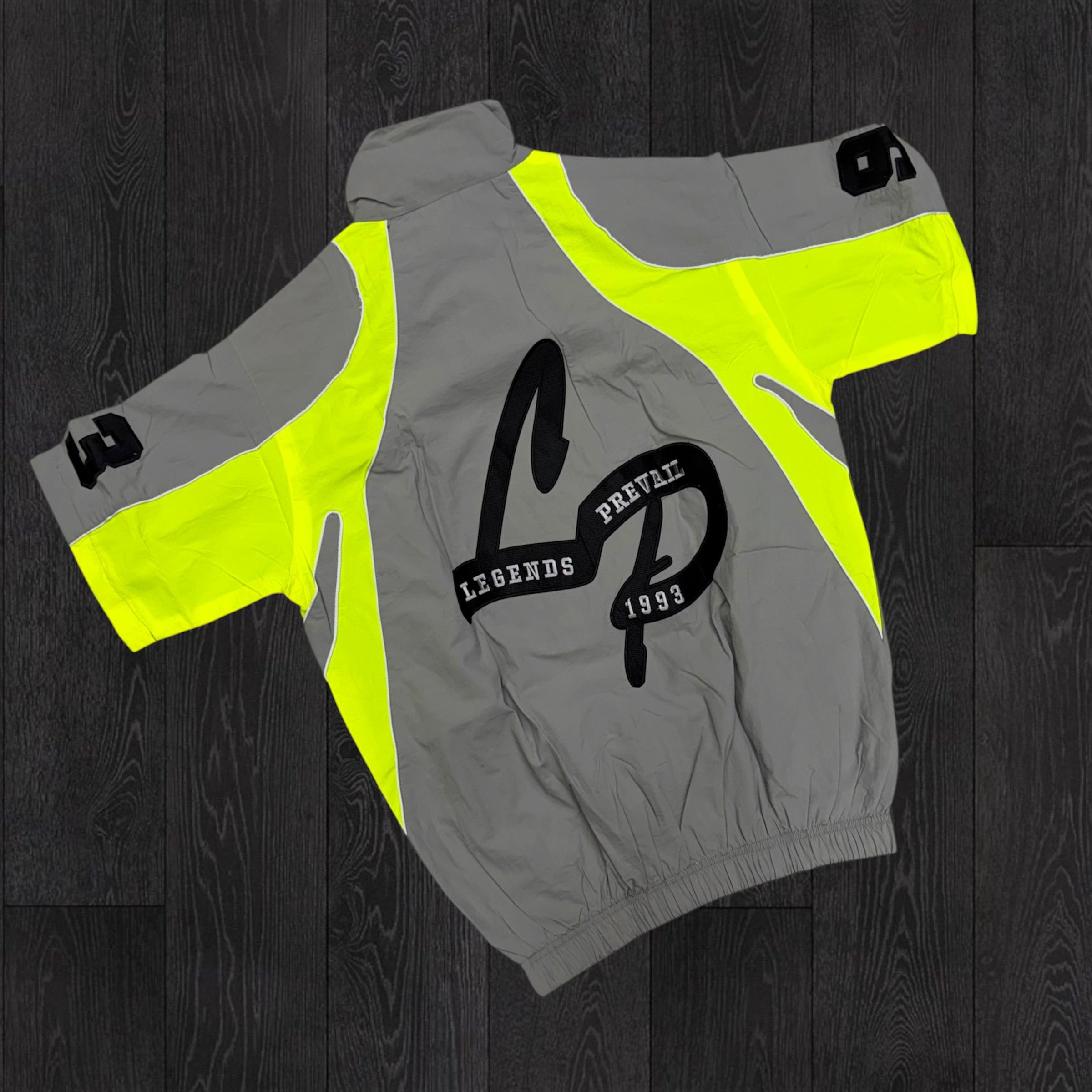 Prevail - LP Windbreaker Set - Grey/Neon