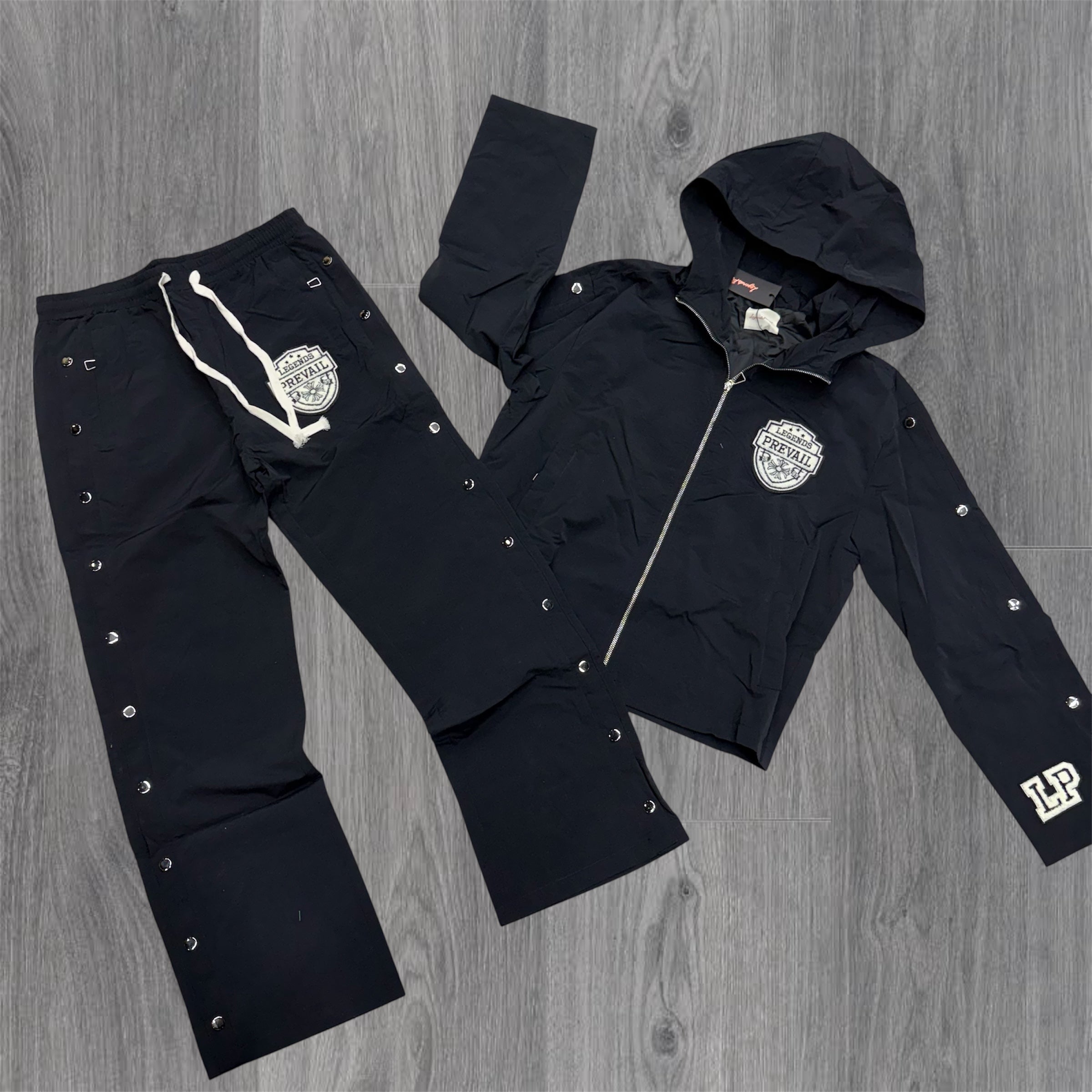 Prevail - Shield Windbreaker Set - Black