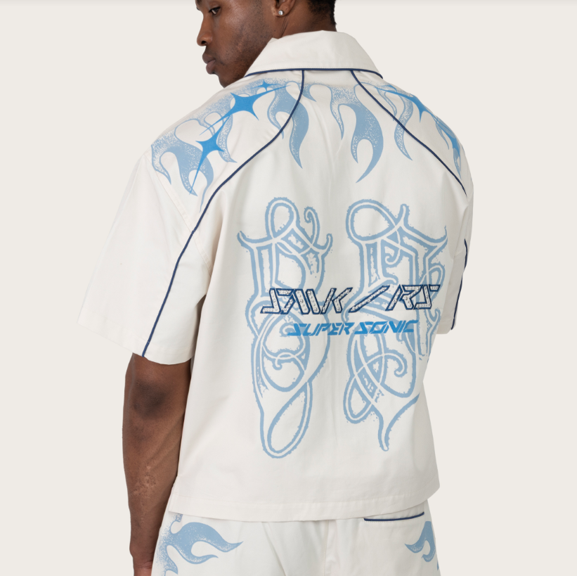Rise - SET - SUSO Woven Short Set - Car.Blue - S490