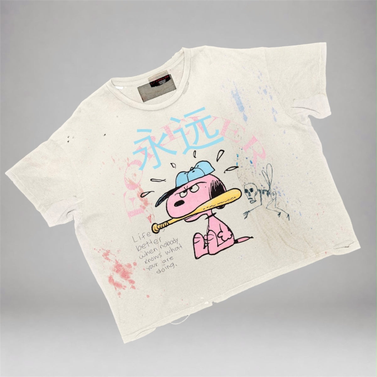 Forever - Snoopy Tee - Beige