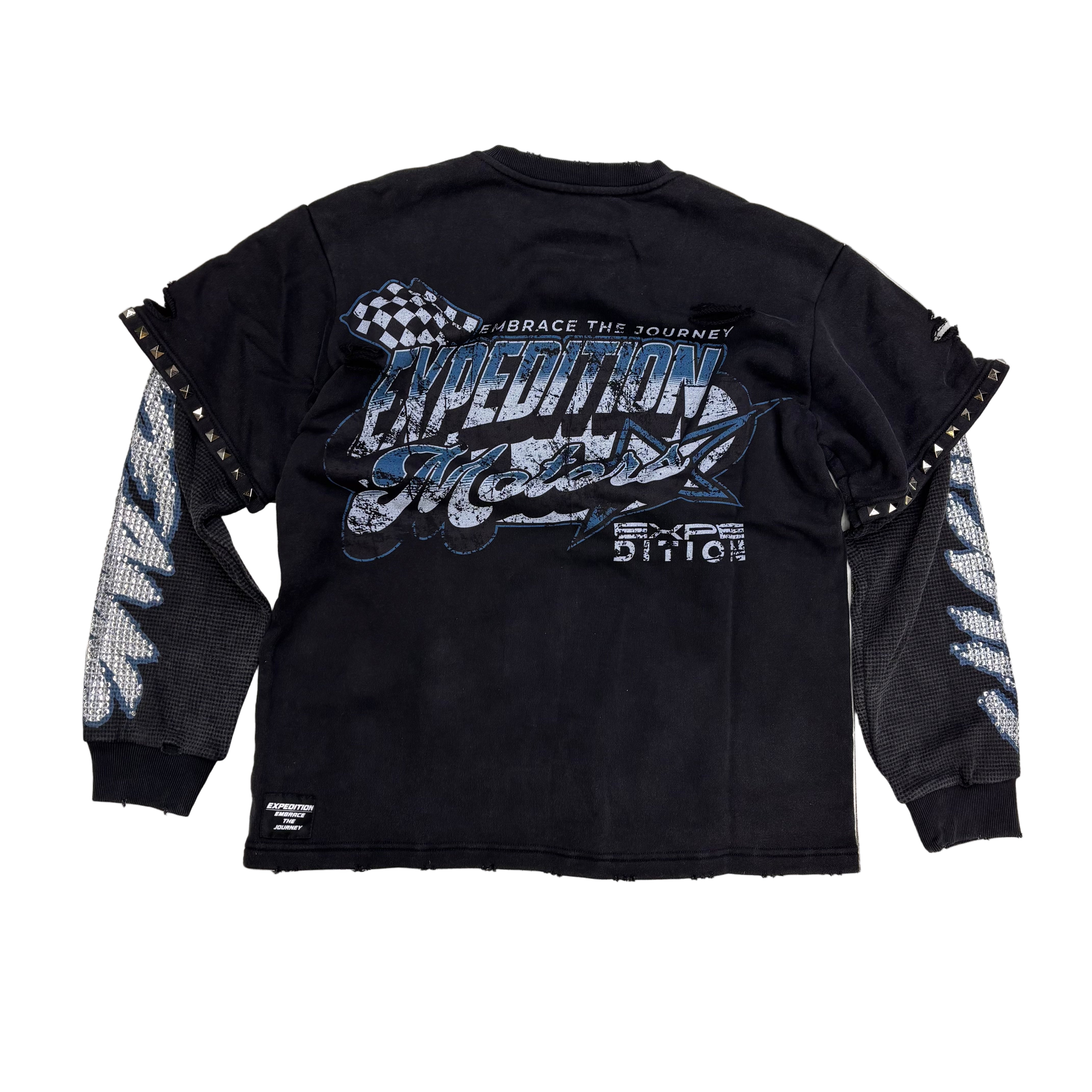 MILANO - VIPER Long Sleeve Tee - CHRCL WASH - 10425