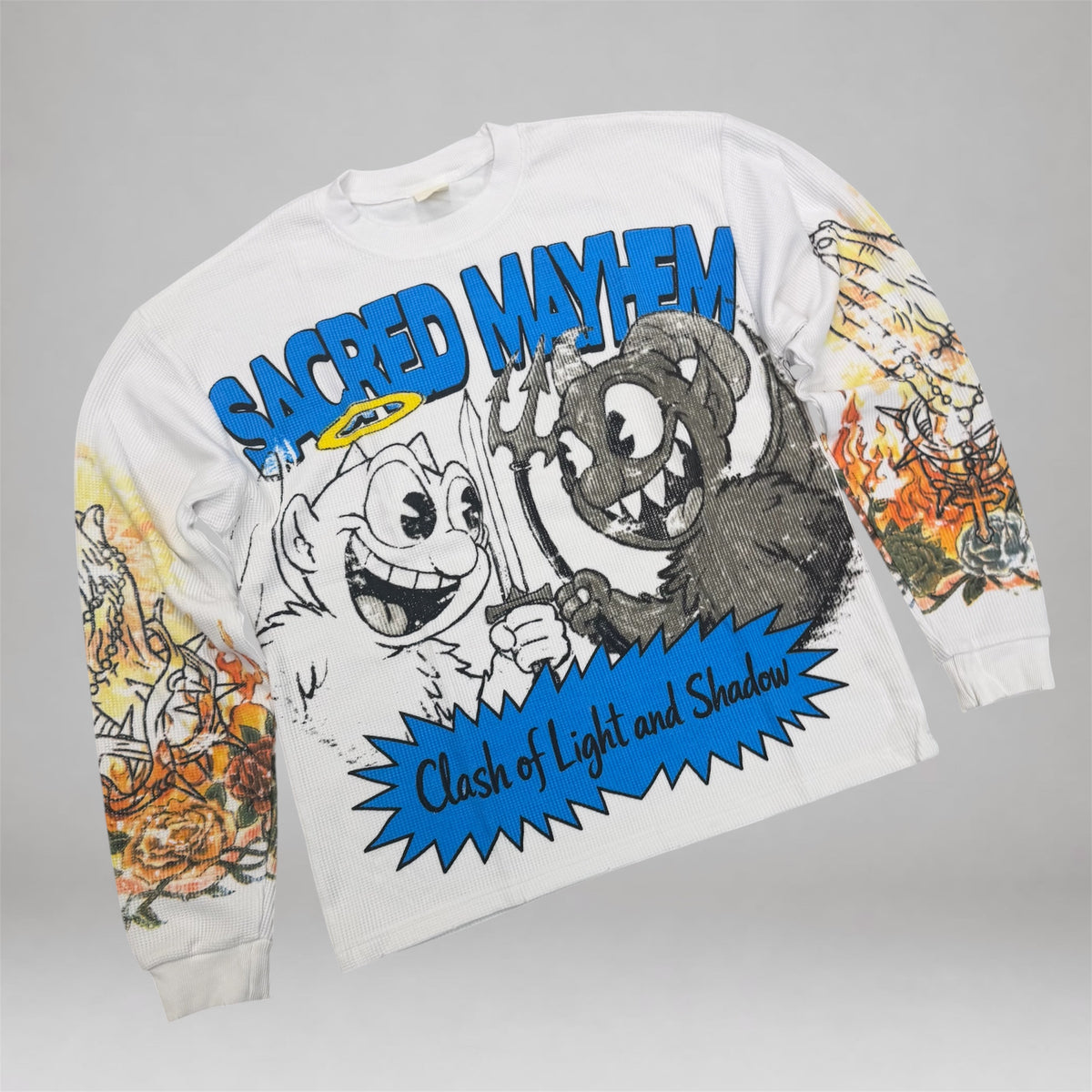 R - Mayham Thermal Tee - White 202