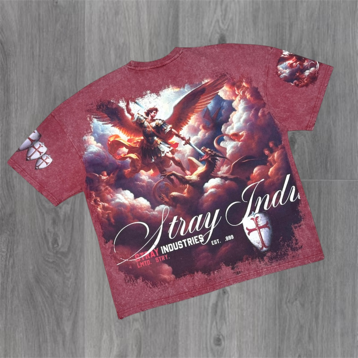 Stray -  Victory T-shirt - Burgundy 1710