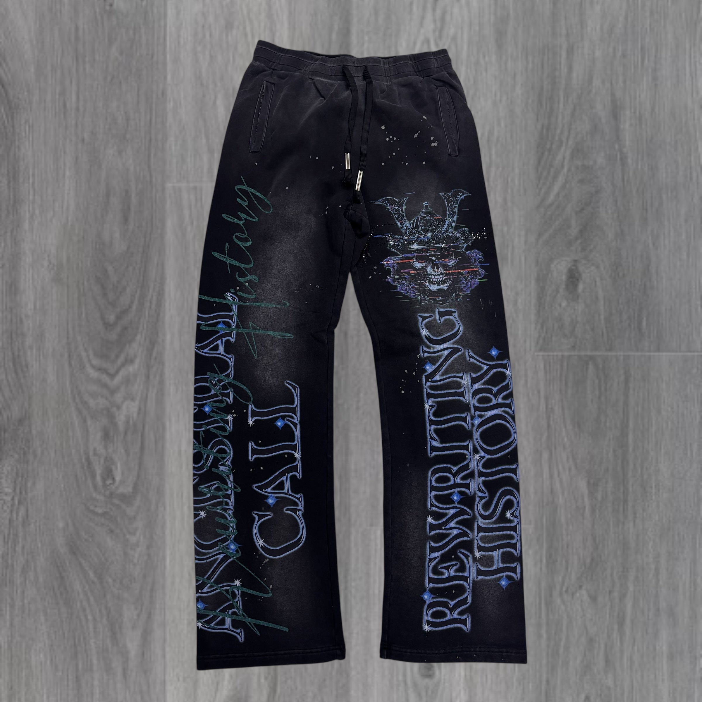 FR - WARRIOR Stack Sweatpants - BLK - 2492