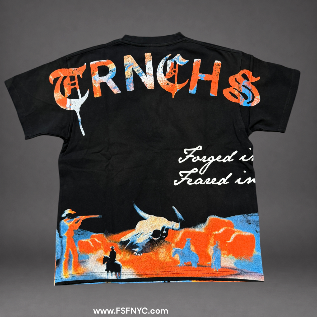 TRNCHS - Inferno T-Shirt - Black