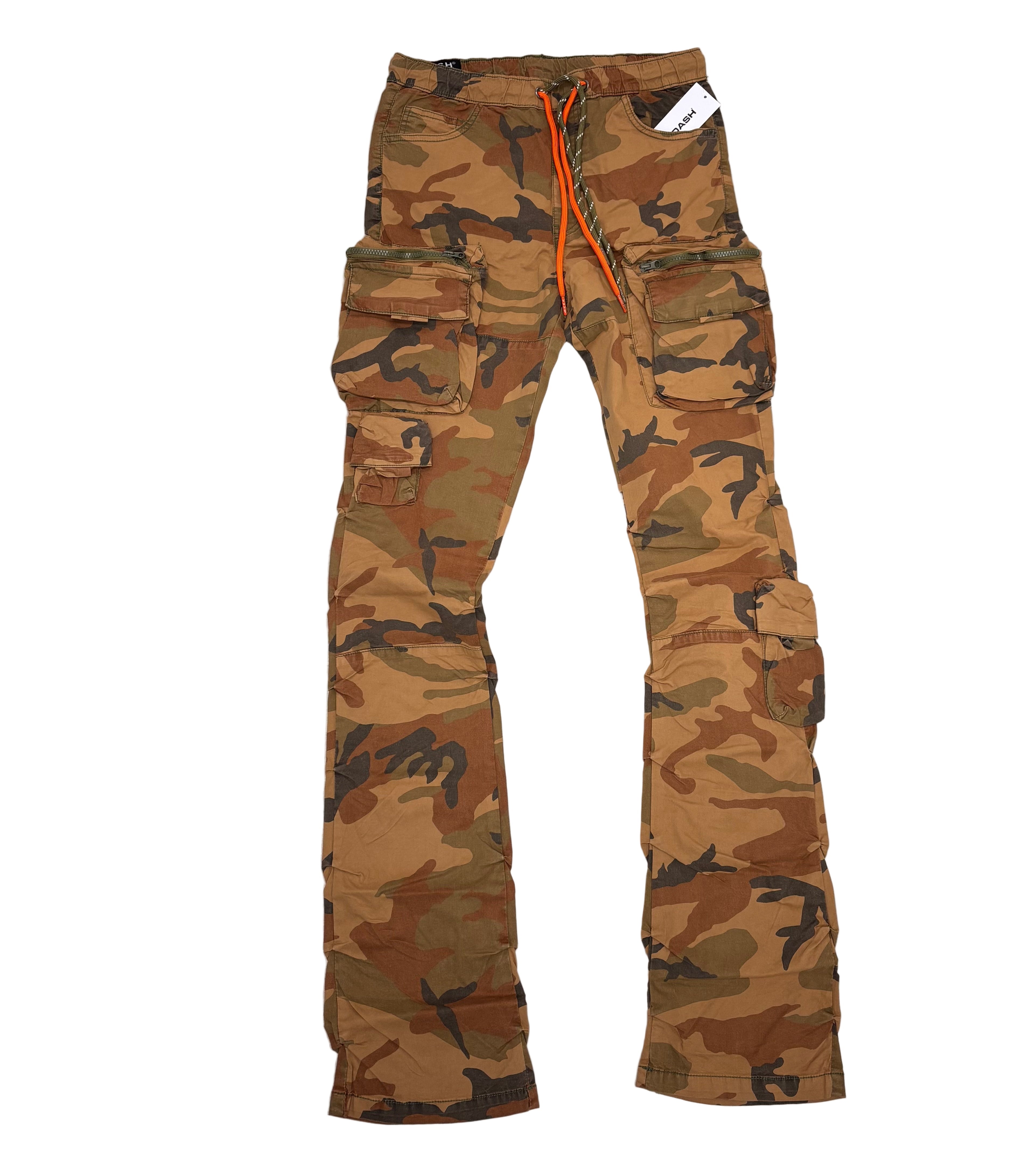 DASH - Stacked Cargo Denim - Camo - 807